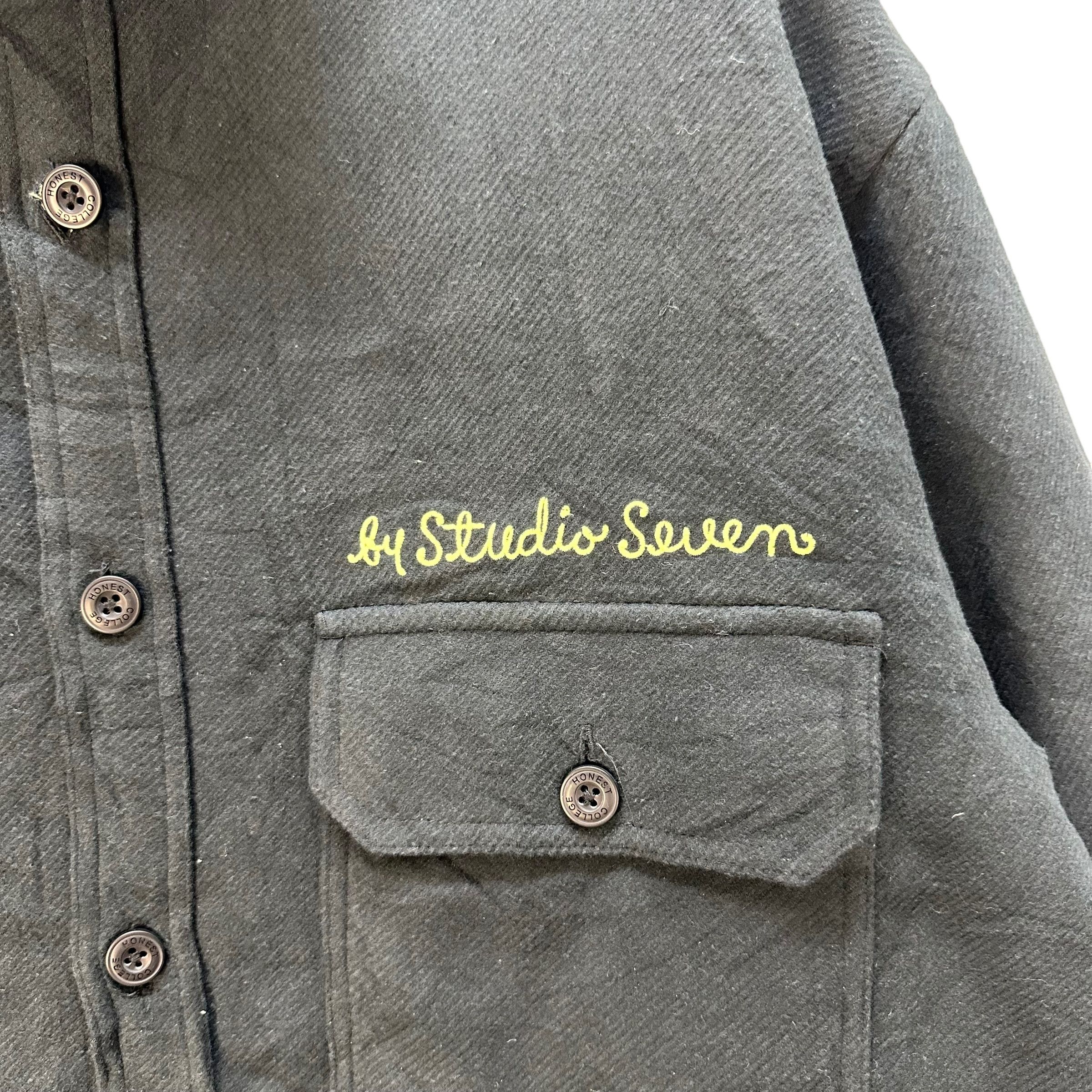 Studio Seven STUDIO SEVEN HONEST COLLEGE BIG LOGO JACKET #9013-48 Size US XL / EU 56 / 4 - 5 Thumbnail