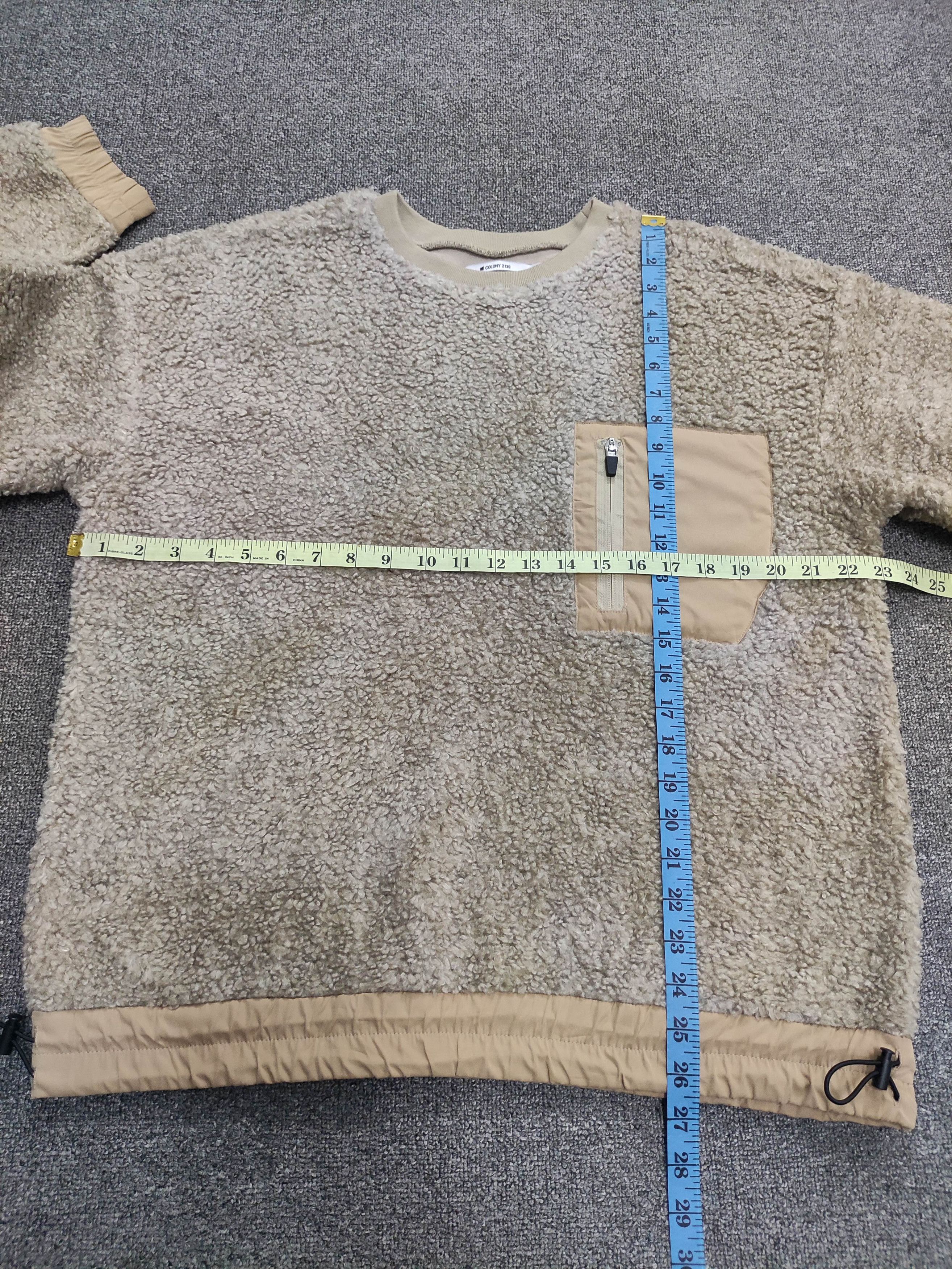 Japanese Brand Colony 2139 Sherpa Sweater Jacket