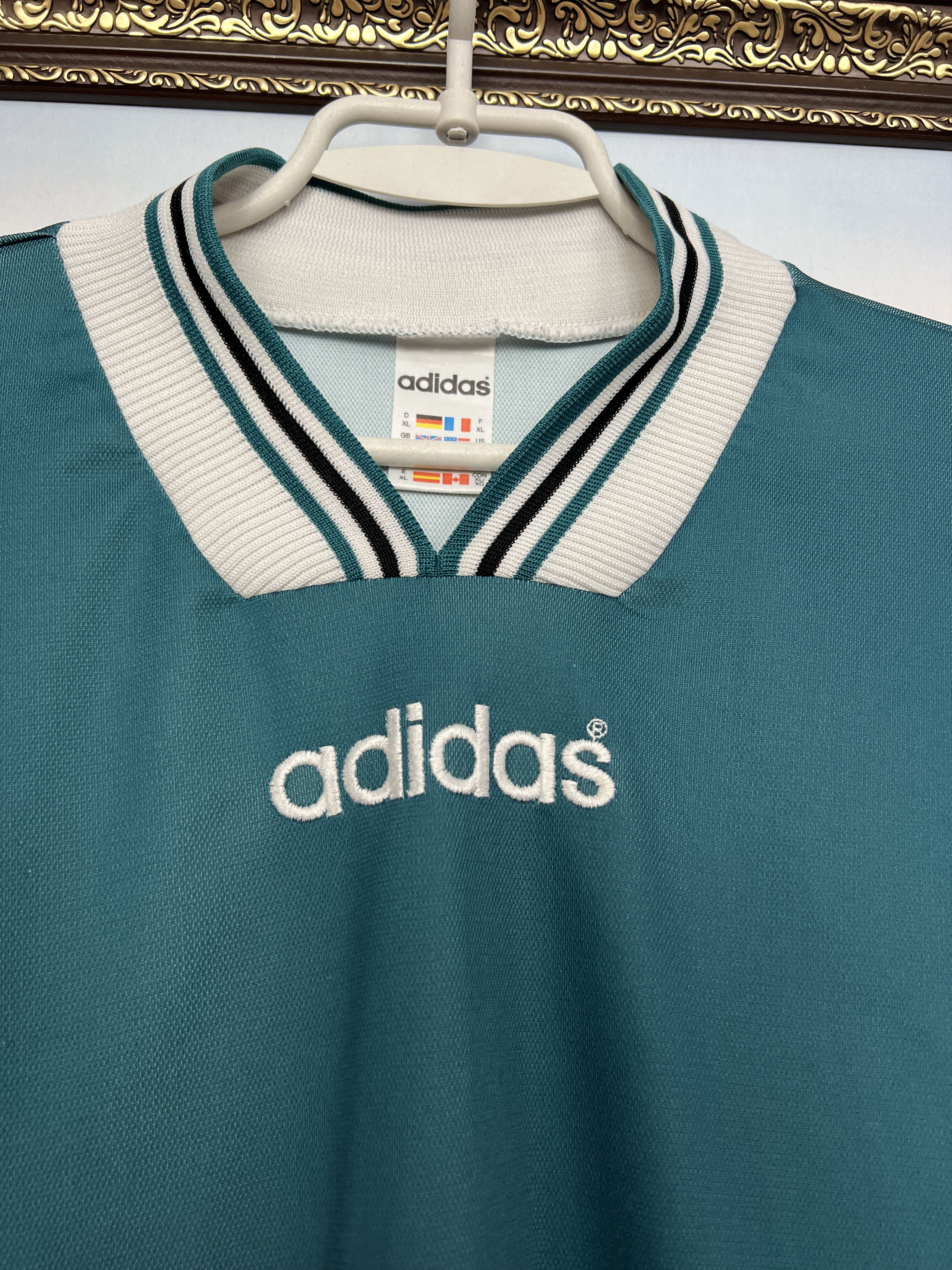 Adidas Vintage Slovenia Football Shirt Long Sleeve Soccer Jersey Size US XL / EU 56 / 4 - 4 Thumbnail
