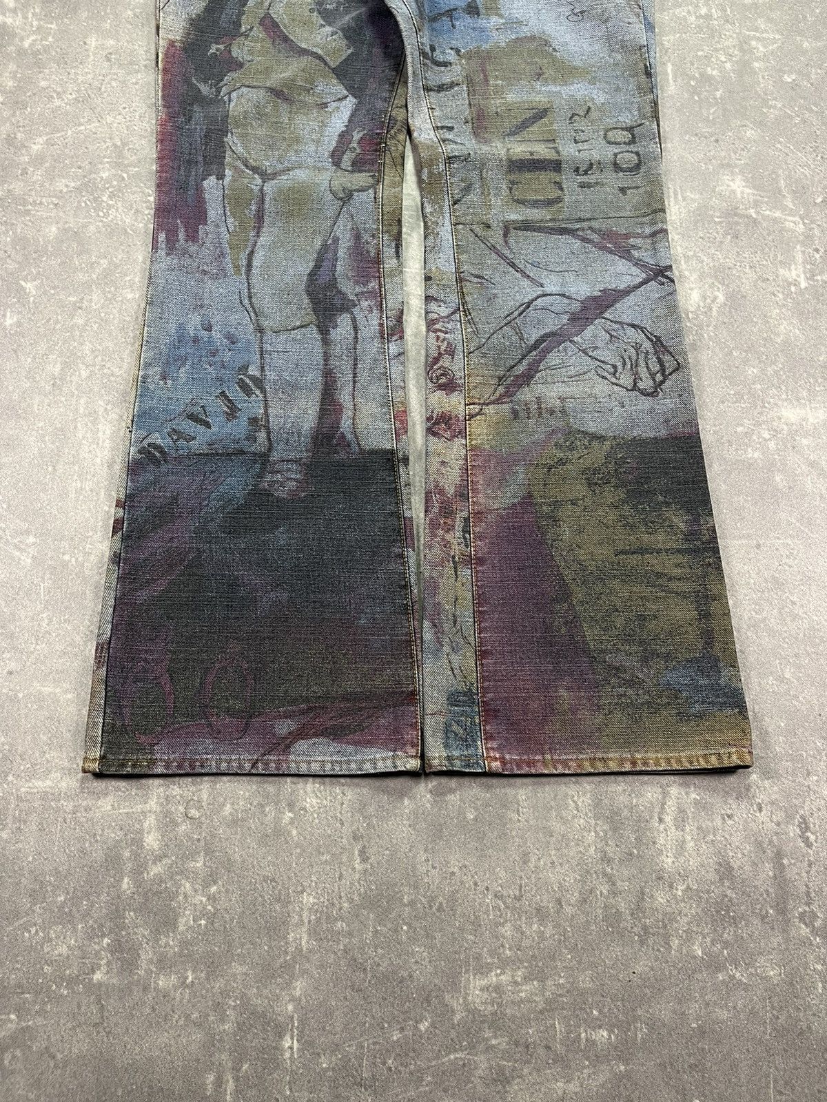 Just Cavalli Just Cavalli Archive Napoleon Flared Denim Jeans 34 36 Size US 34 / EU 50 - 5 Thumbnail