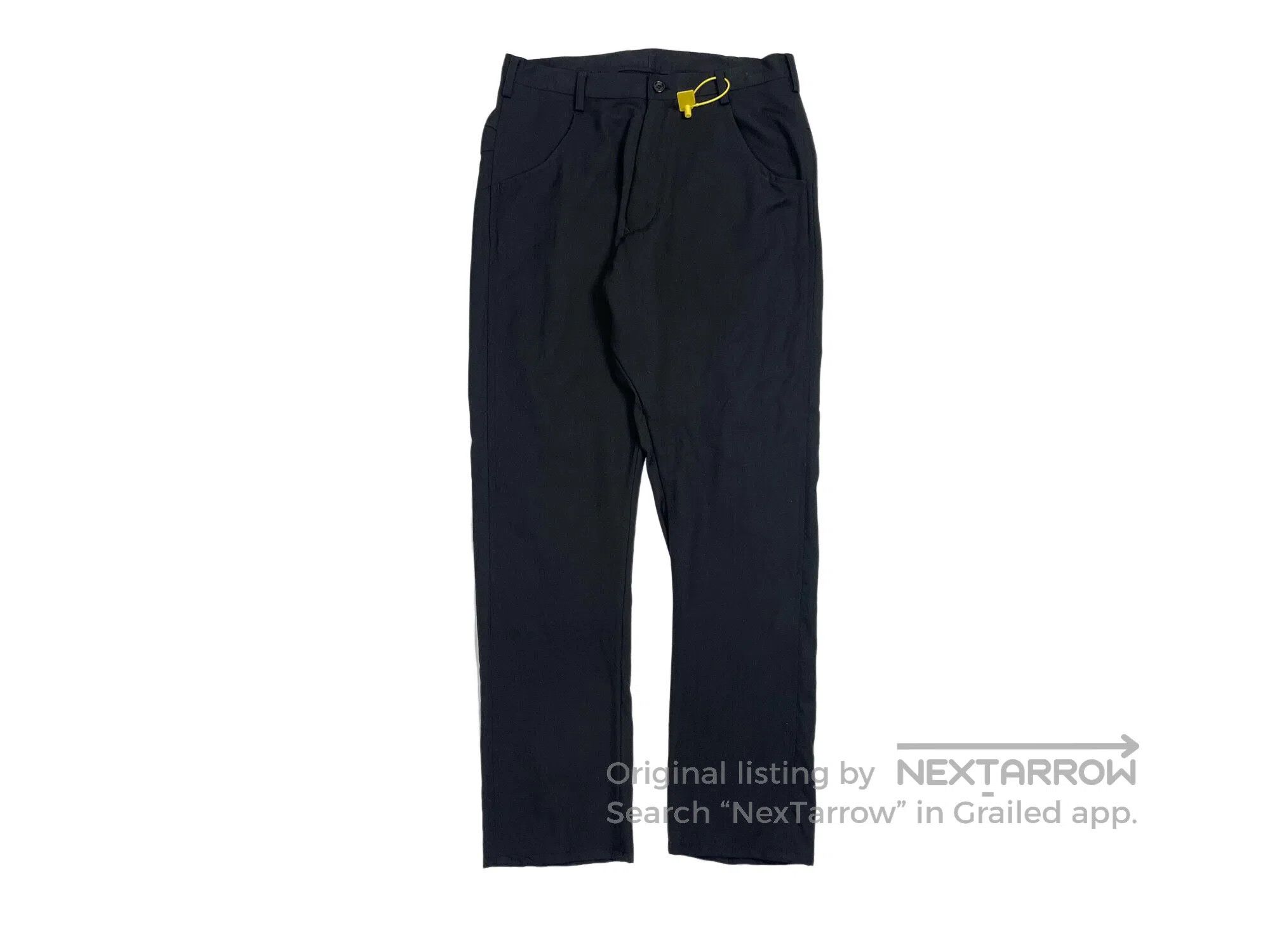 Other Sulvam Wool Trousers size M Zipper Wool Slacks Size US 28 / EU 44 - 1 Thumbnail