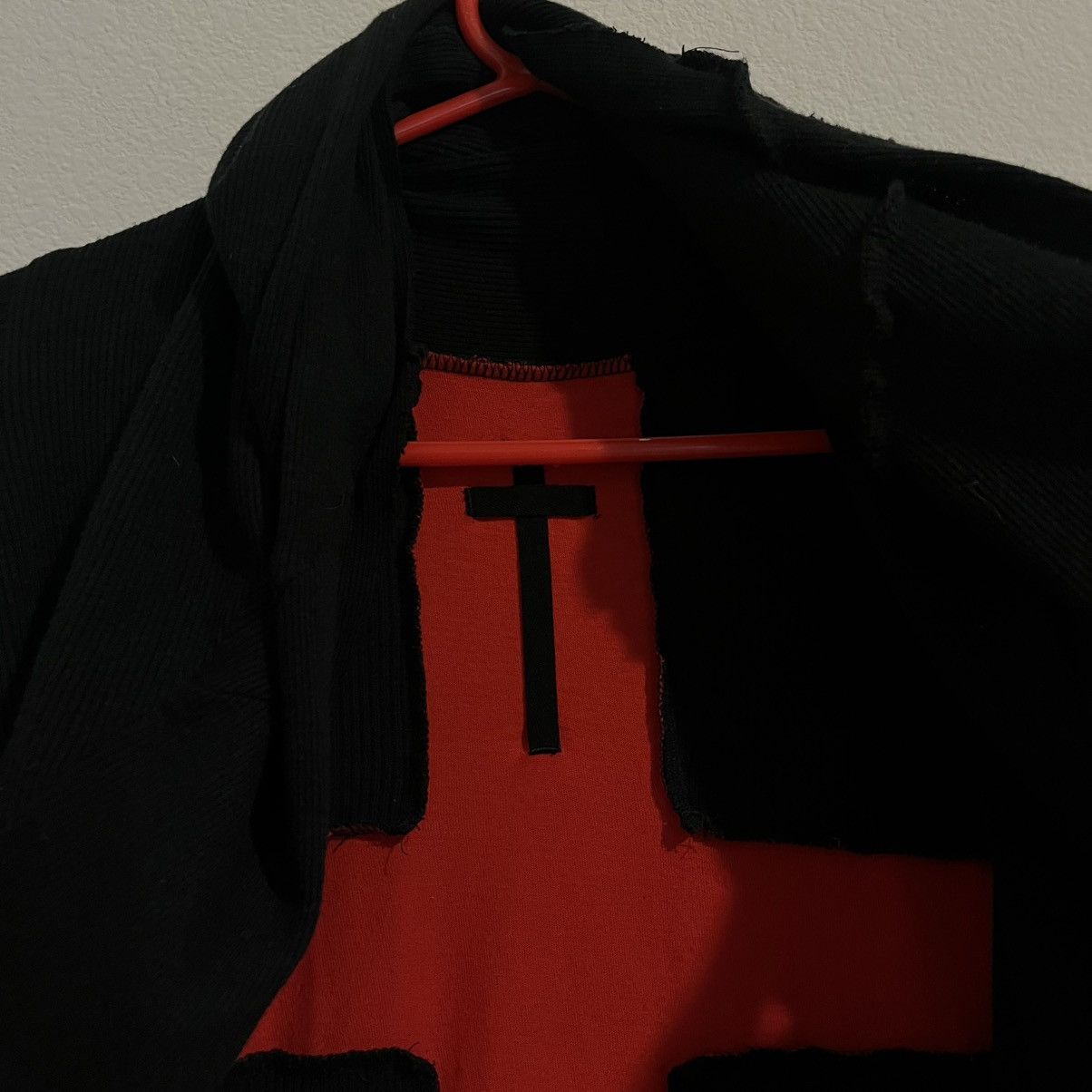 Le Grande Bleu (L.G.B.) L.G.B Red Back Cross Cardigan Size US XS / EU 42 / 0 - 2 Thumbnail