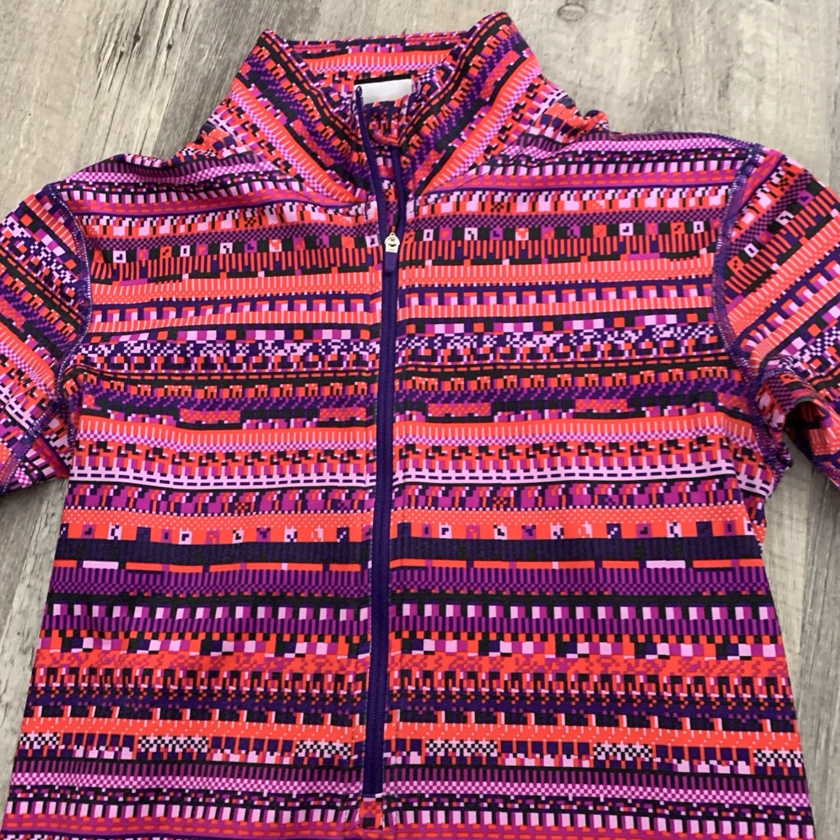Nike NIKE PRO Hyper Warm Dri Fit 1/2 Zip Thermal Mock Pullover Womens Small Light Size S / US 4 / IT 40 - 3 Thumbnail