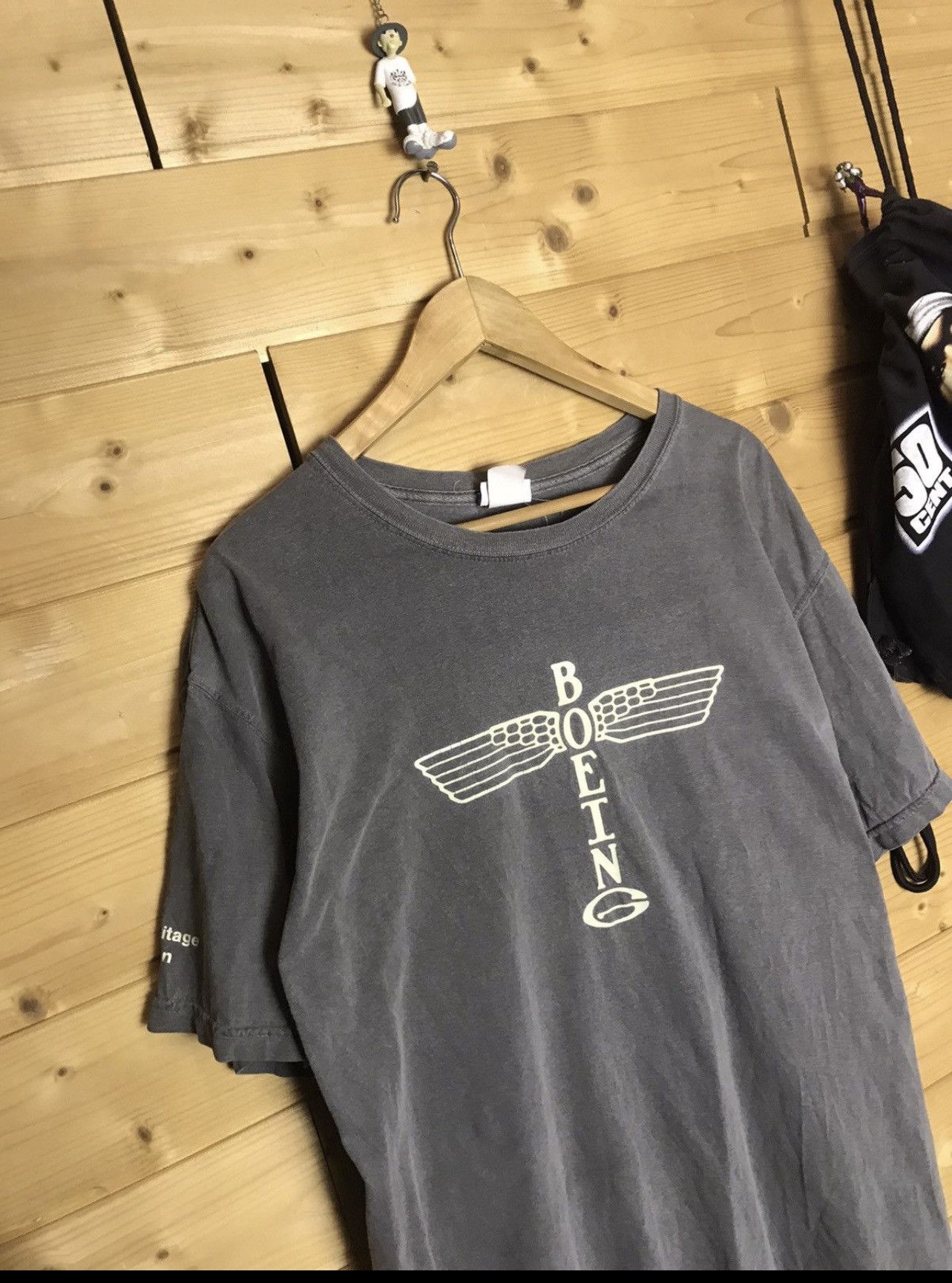 Vintage Vintage Boeing t shirt Size US L / EU 52-54 / 3 - 2 Thumbnail