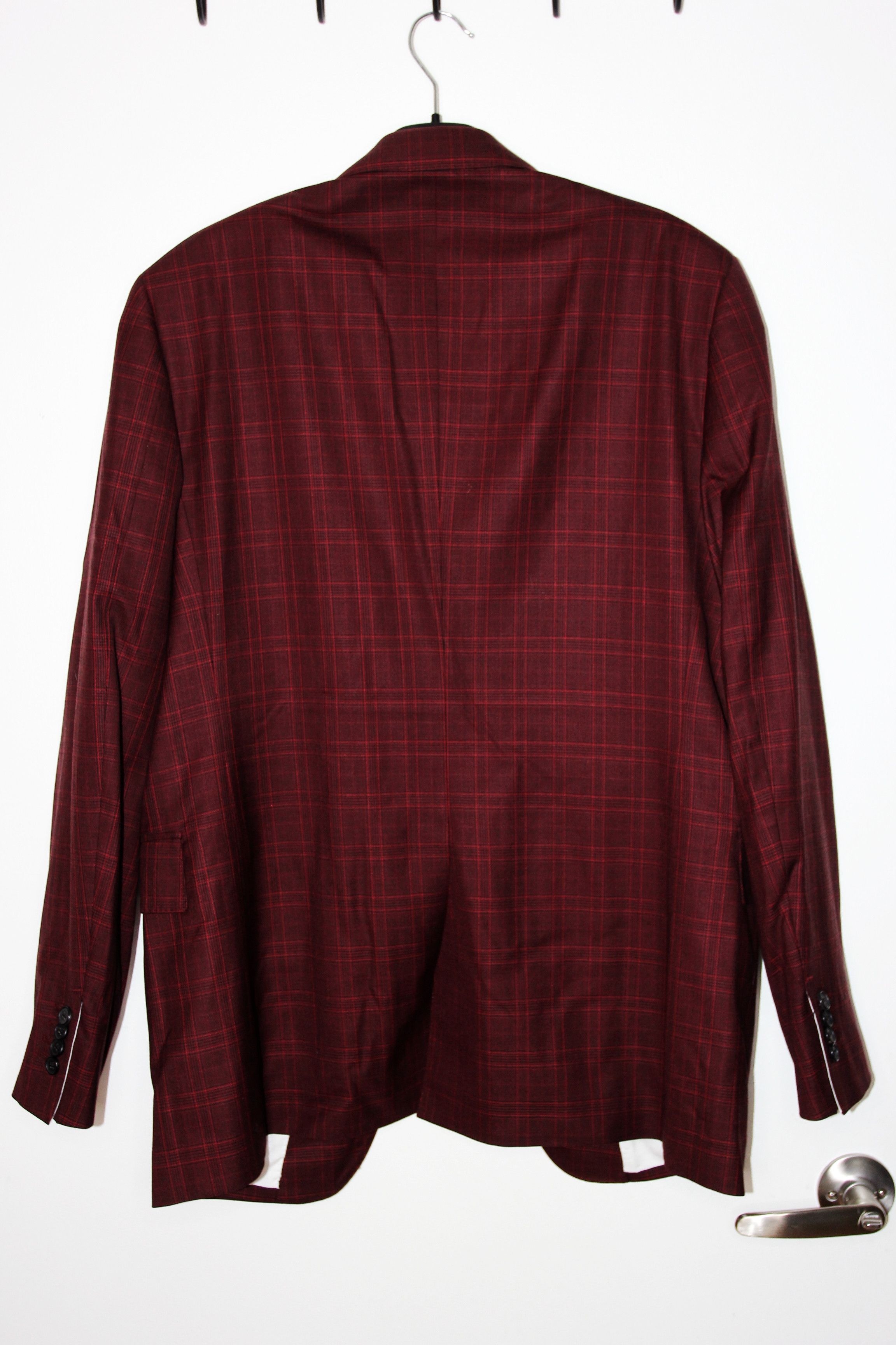 Calvin Klein 205W39NYC BNWT SS18 CALVIN KLEIN 205W39NYC TARTAN BLAZER JACKET 50 Size US M / EU 48-50 / 2 - 2 Thumbnail
