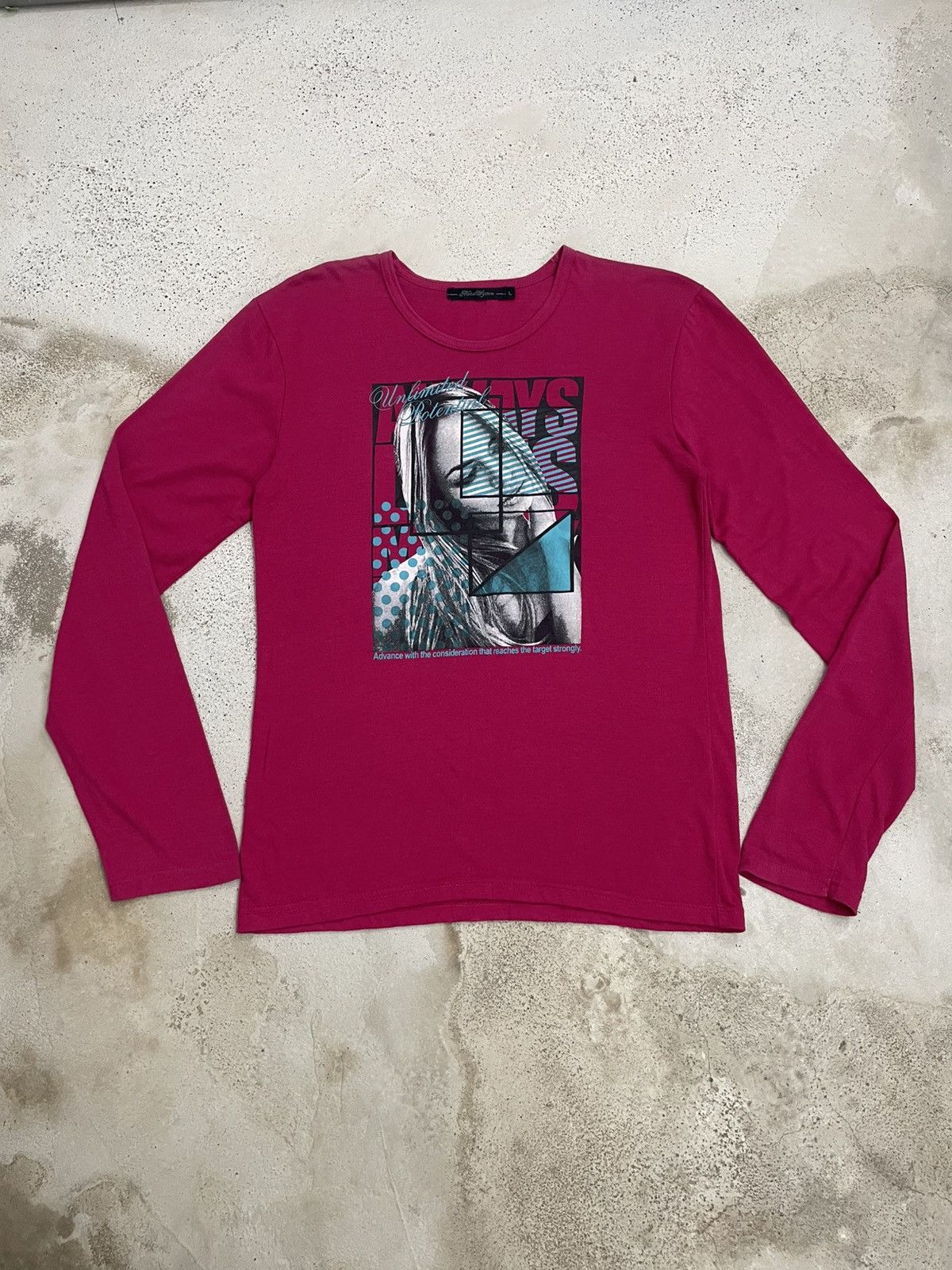 Hysteric Glamour Metal System Unlimited Potential Y2K Girl Potrait Size US M / EU 48-50 / 2 - 3 Thumbnail