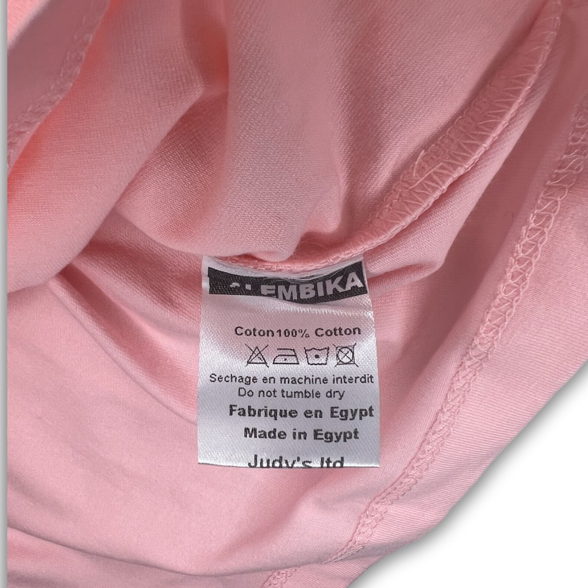 Other Alembika Women For Women Pink T-Shirt One Size 100% Cotton M Size ONE SIZE - 4 Thumbnail