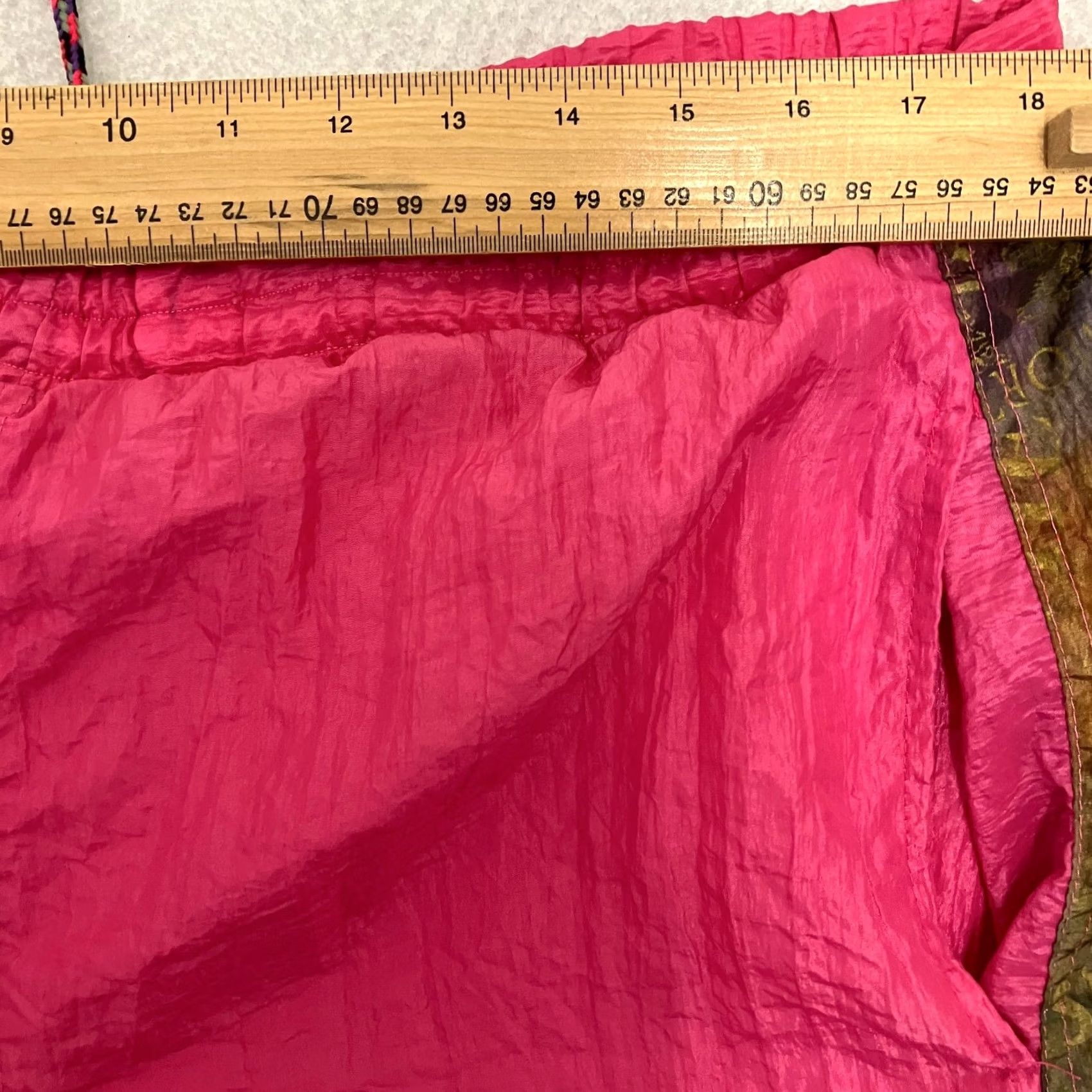 Sergio Tacchini VINTAGE Sergio Tacchini Track Pants Large Pink Retro 90s Shell Sports Festival Size US 33 - 7 Thumbnail