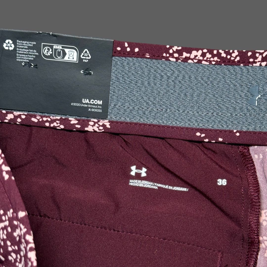 Under Armour Under Armour UA Golf Short Printed Short Size 36 NWT Size US 36 / EU 52 - 4 Thumbnail