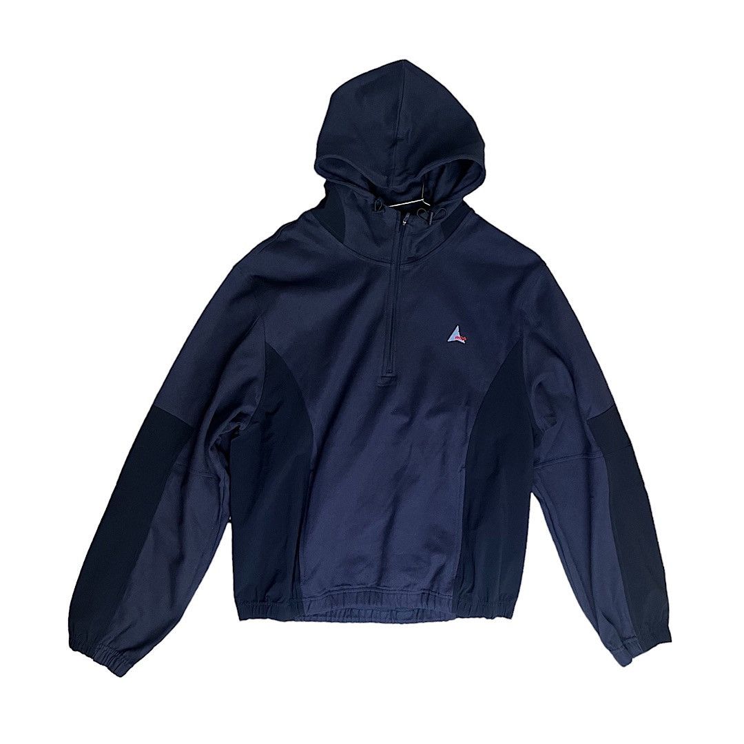 ROA ($345 Retail) ROA Paneled Half-Zip Cotton & Nylon Hoodie Size US S / EU 44-46 / 1 - 3 Thumbnail