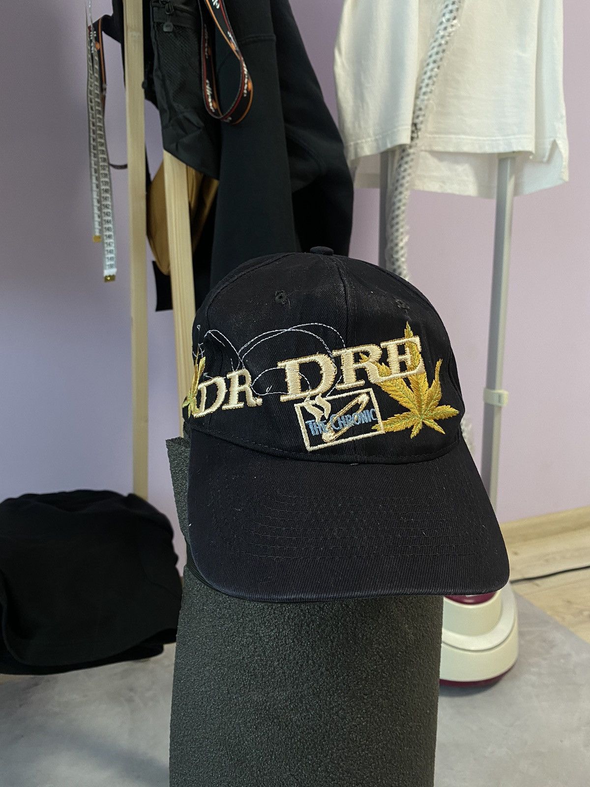 Dr. Dre Vintage 90s Snapback Hat Cap Dr Dre The Chronic Album 1992Y Size ONE SIZE - 3 Thumbnail