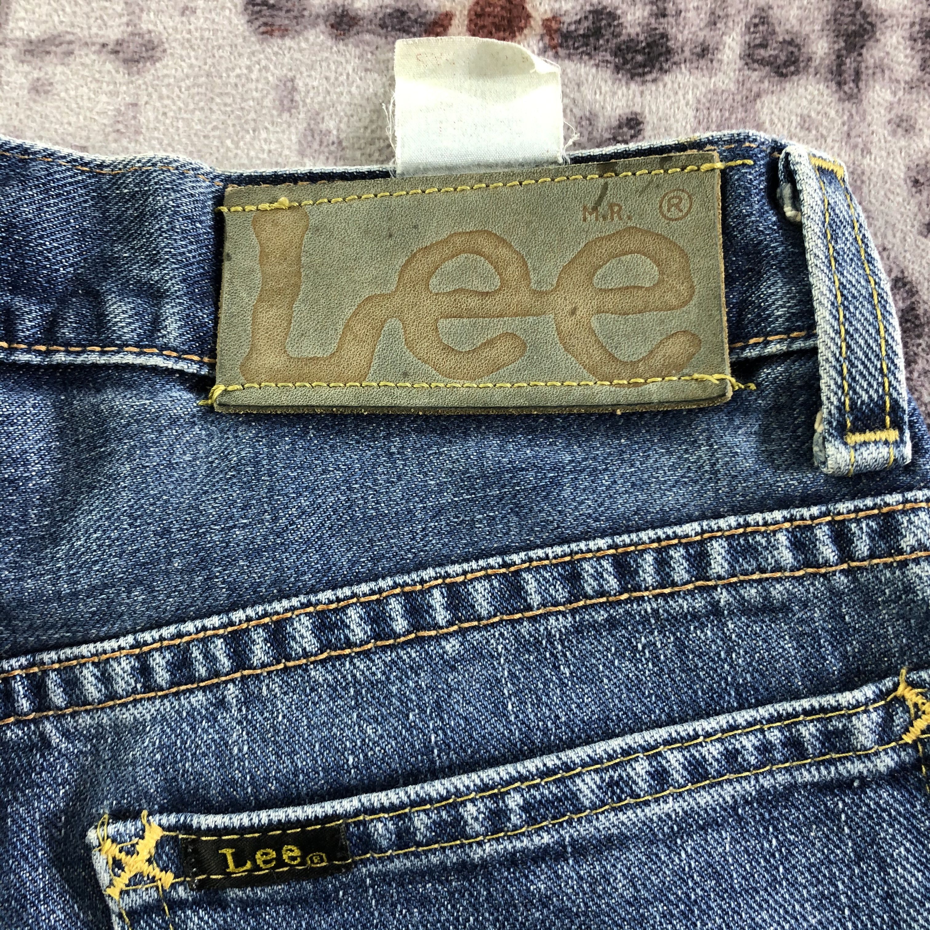 Edwin × Vintage Vintage 90s High Waist Miss Lee Selvedge Jeans-JM3605 Size 27" / US 4 / IT 40 - 5 Thumbnail