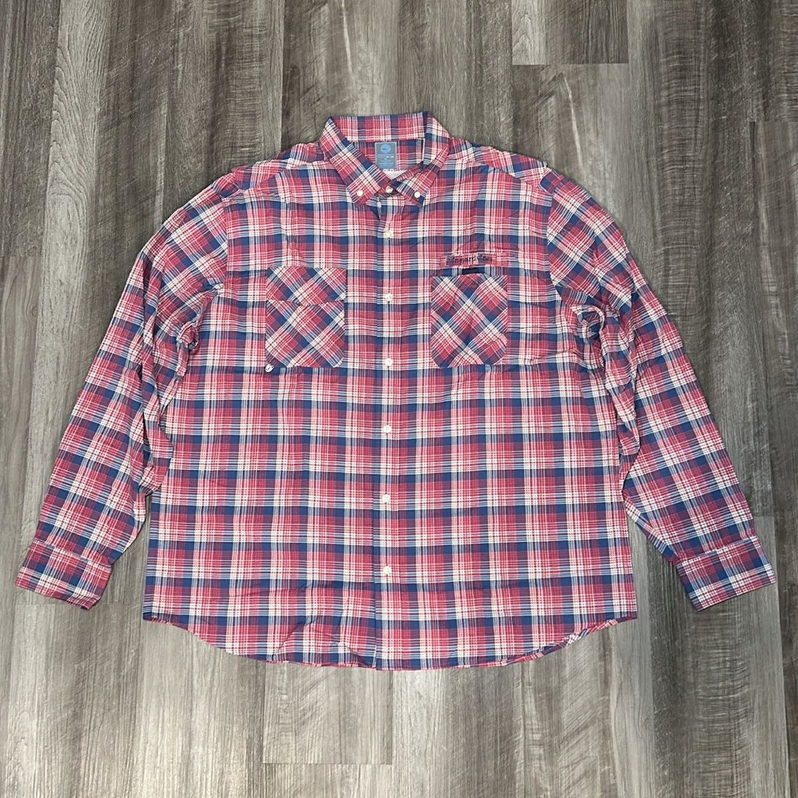 Vineyard Vines Vineyard Vines Vented Long Sleeve Harbor Shirt - XL Size US XL / EU 56 / 4 - 2 Thumbnail