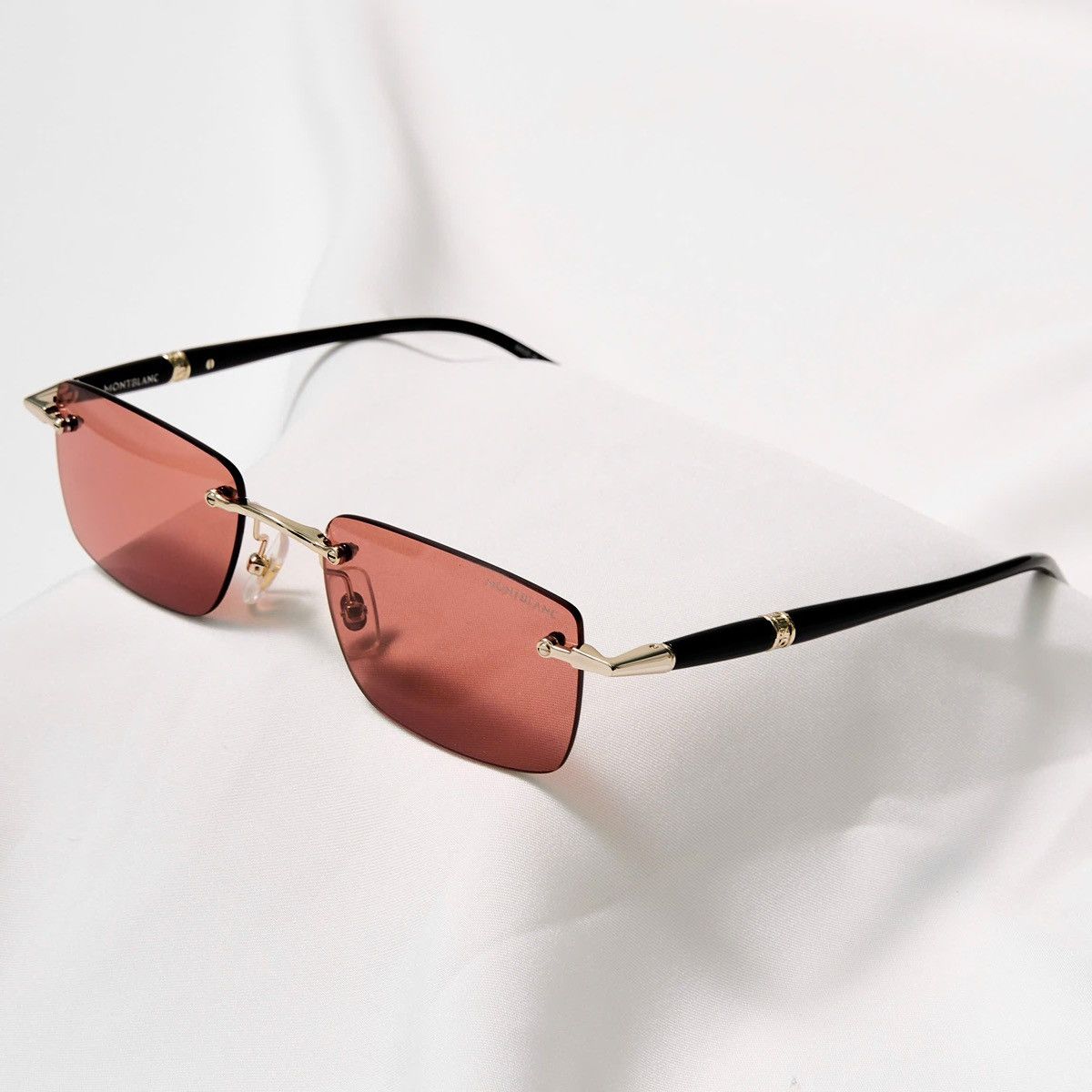 Montblanc MONTBLANC MB0344S 007 SUNGLASSES Size ONE SIZE - 2 Thumbnail