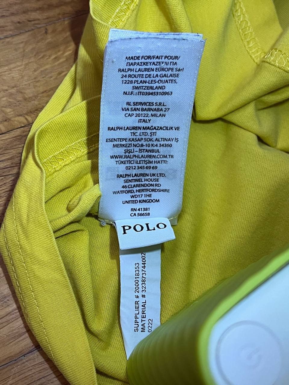 Ralph Lauren Polo Ralph Lauren big logo multicolored tee Size US M / EU 48-50 / 2 - 7 Thumbnail