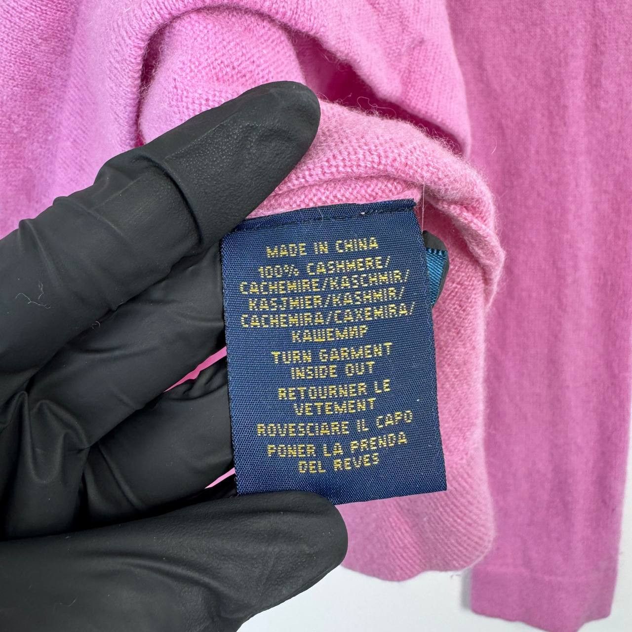 Polo Ralph Lauren Polo Ralph Lauren Cashmere Sweater Pink Crew Neck Size Xs Size XS / US 0-2 / IT 36-38 - 4 Thumbnail