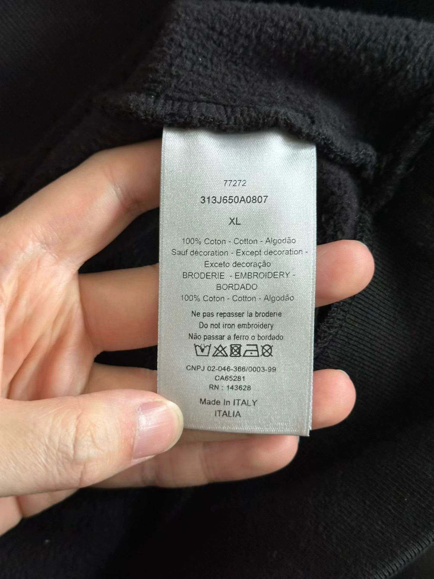 Dior Dior half-zip embroidered sweatshirt XL Size US XL / EU 56 / 4 - 4 Thumbnail