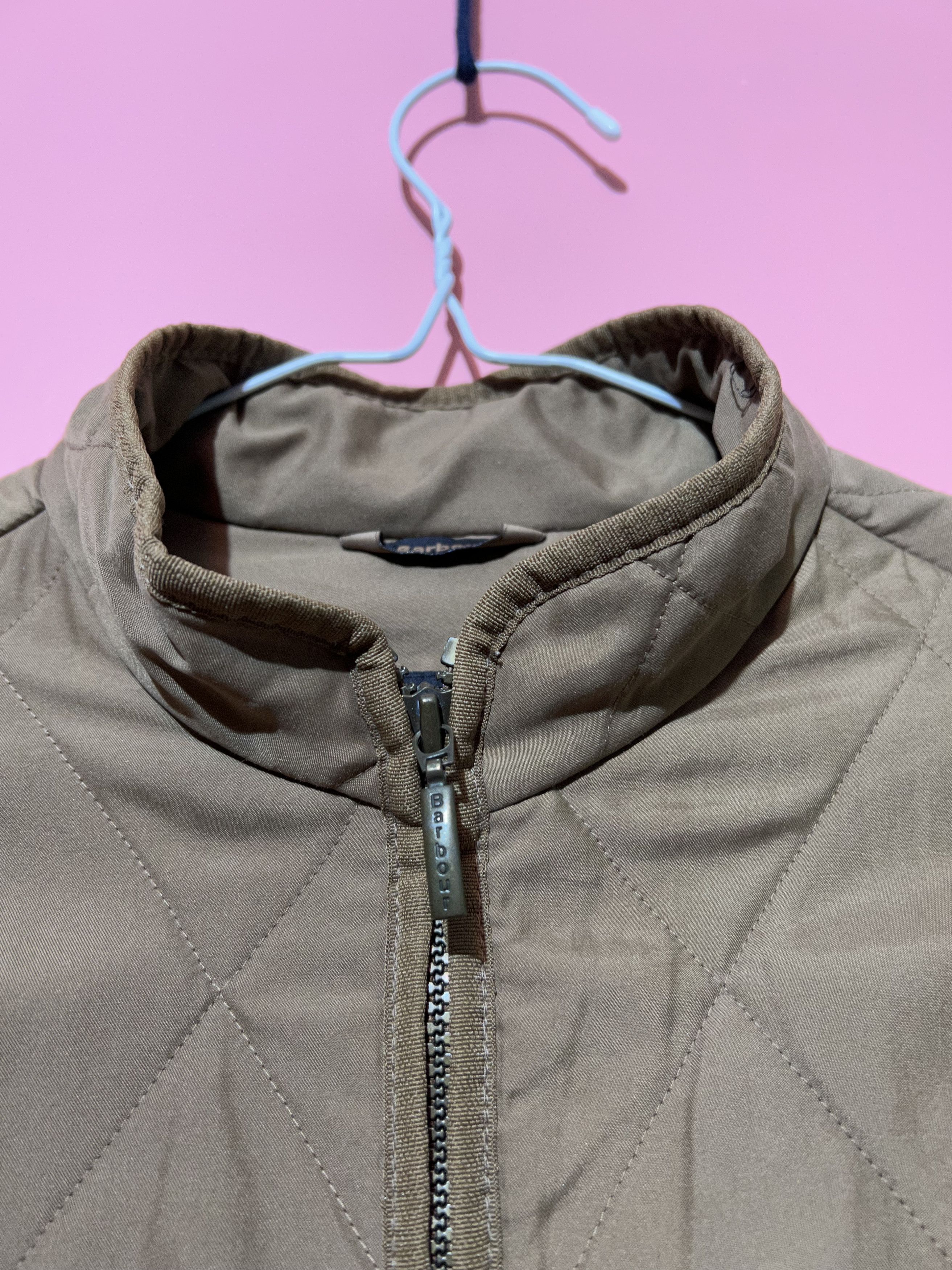Barbour Barbour beige L892 quilted jacket women’s coat winter Size L / US 10 / IT 46 - 8 Thumbnail