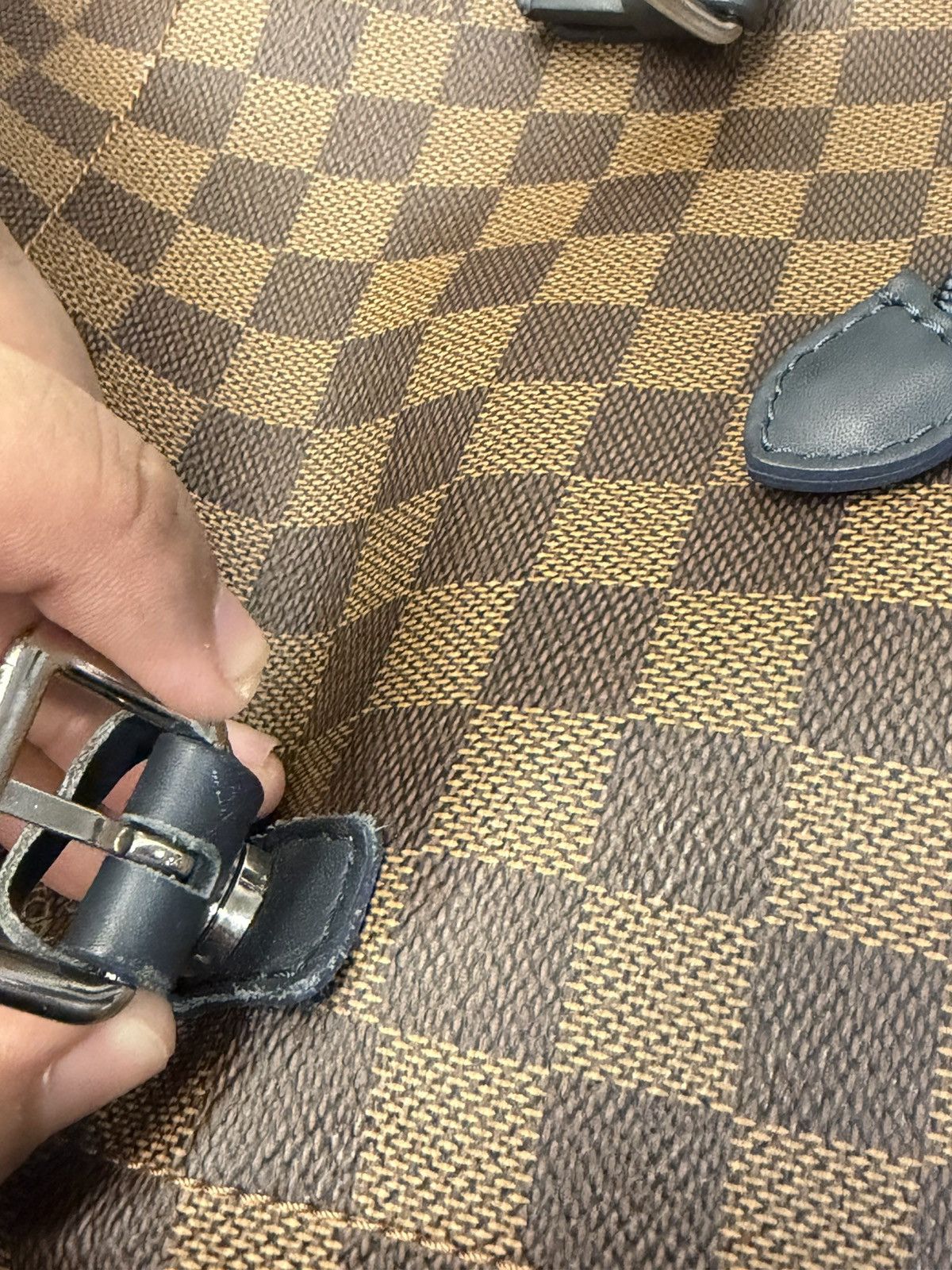 Louis Vuitton Louis Vuitton Damier Ebene Runner Backpack - Size ONE SIZE - 16 Thumbnail