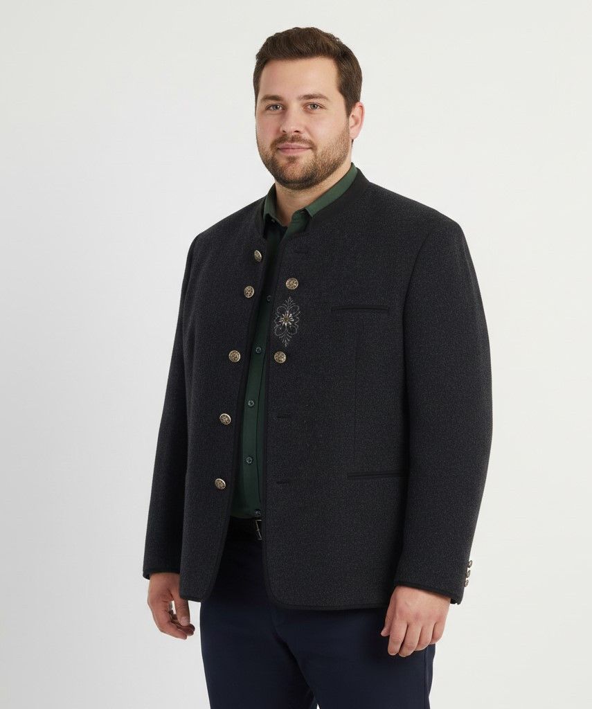 C&A Landhaus C&A Men 60 3XL Jacket Navy Tyrol 8848 Size US XXL / EU 58 / 5 - 1 Thumbnail