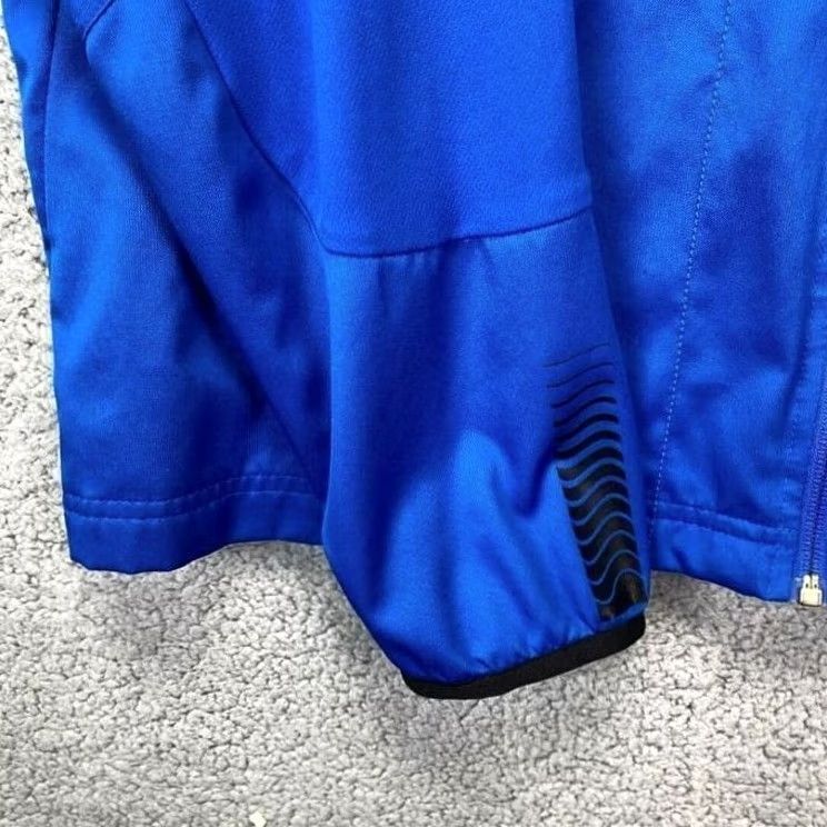 Reebok Reebok Jacket Mens L Blue Windbreaker Performance Lightweight Full Zip EUC Size US L / EU 52-54 / 3 - 5 Thumbnail
