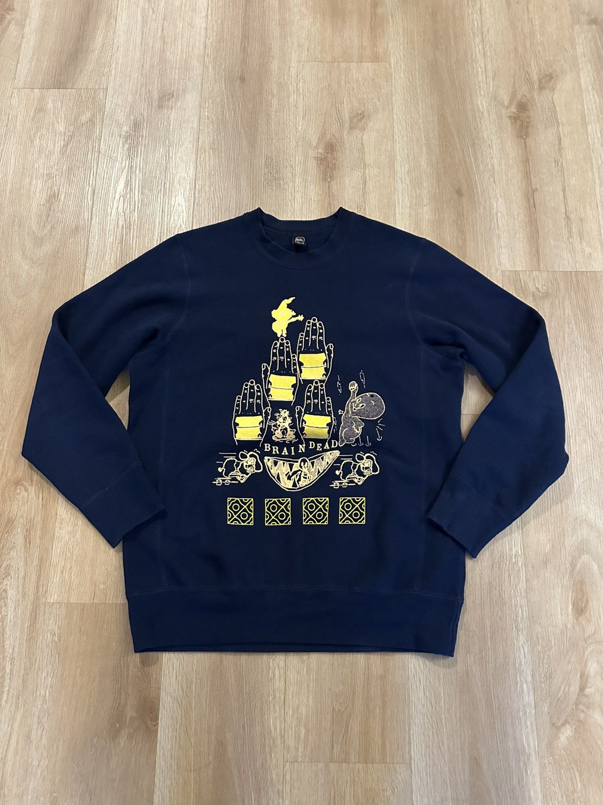Brain Dead Rare Brain Dead Crewneck Size US M / EU 48-50 / 2 - 1 Thumbnail