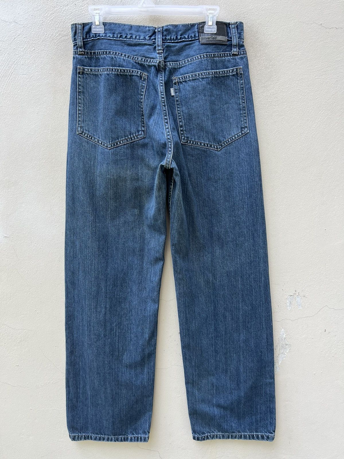 Levi's Vintage 2000s Levi’s Silvertab Denim Low + Loose Jeans Size US 30 / EU 46 - 13 Thumbnail