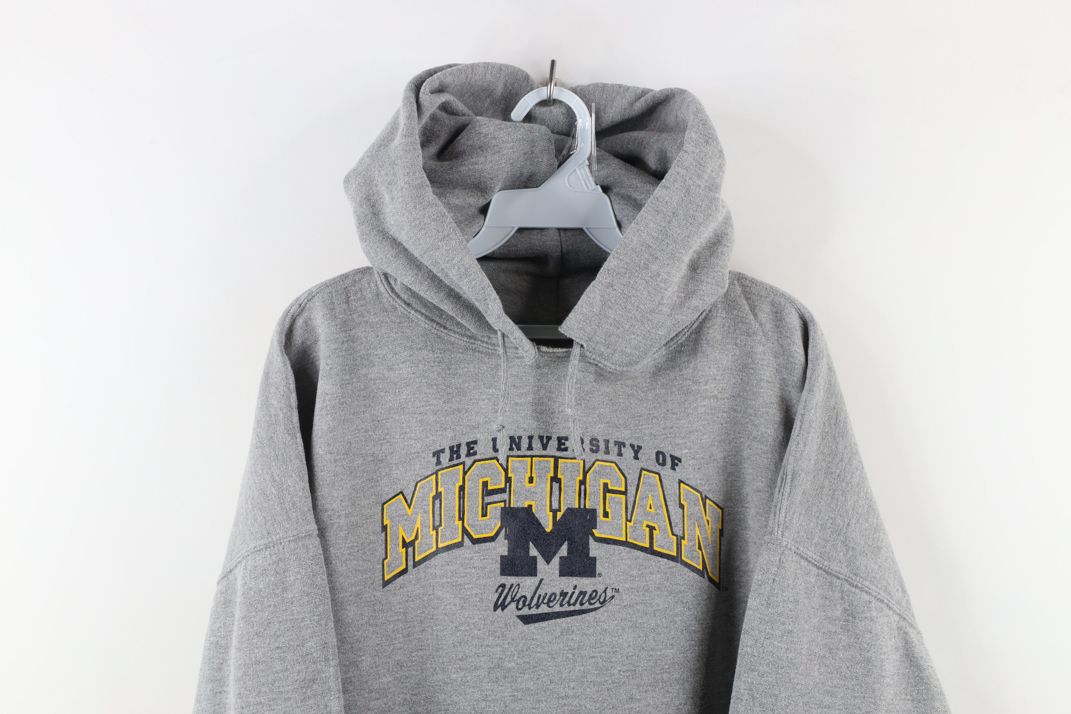 Vintage Vintage 90s Out University of Michigan Hoodie Sweatshirt Size US XXL / EU 58 / 5 - 2 Thumbnail