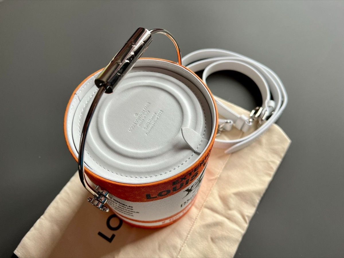 Louis Vuitton Louis Vuitton Orange White Paint Can Monogram Bag Size ONE SIZE - 2 Thumbnail