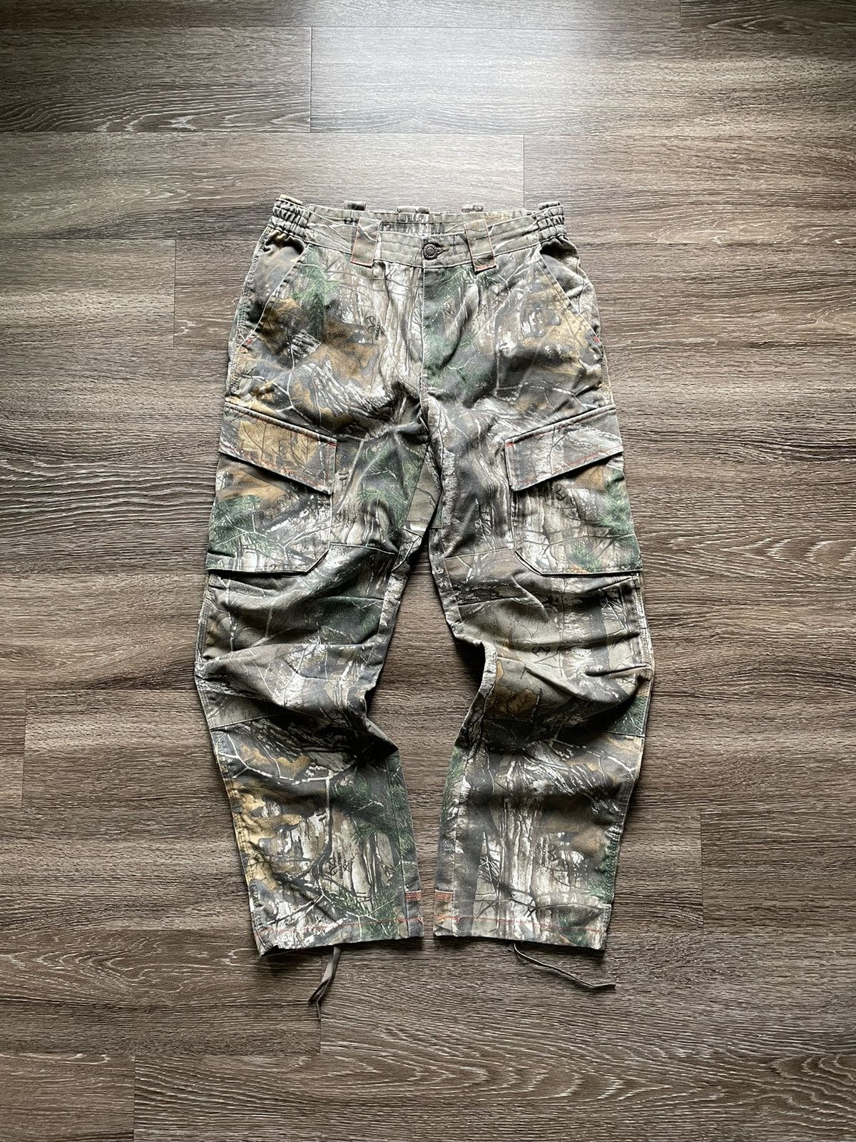 Vintage CRAZY VINTAGE REAL TREE CAMO BAGGY CARGO PANTS CARHARTT | Grailed