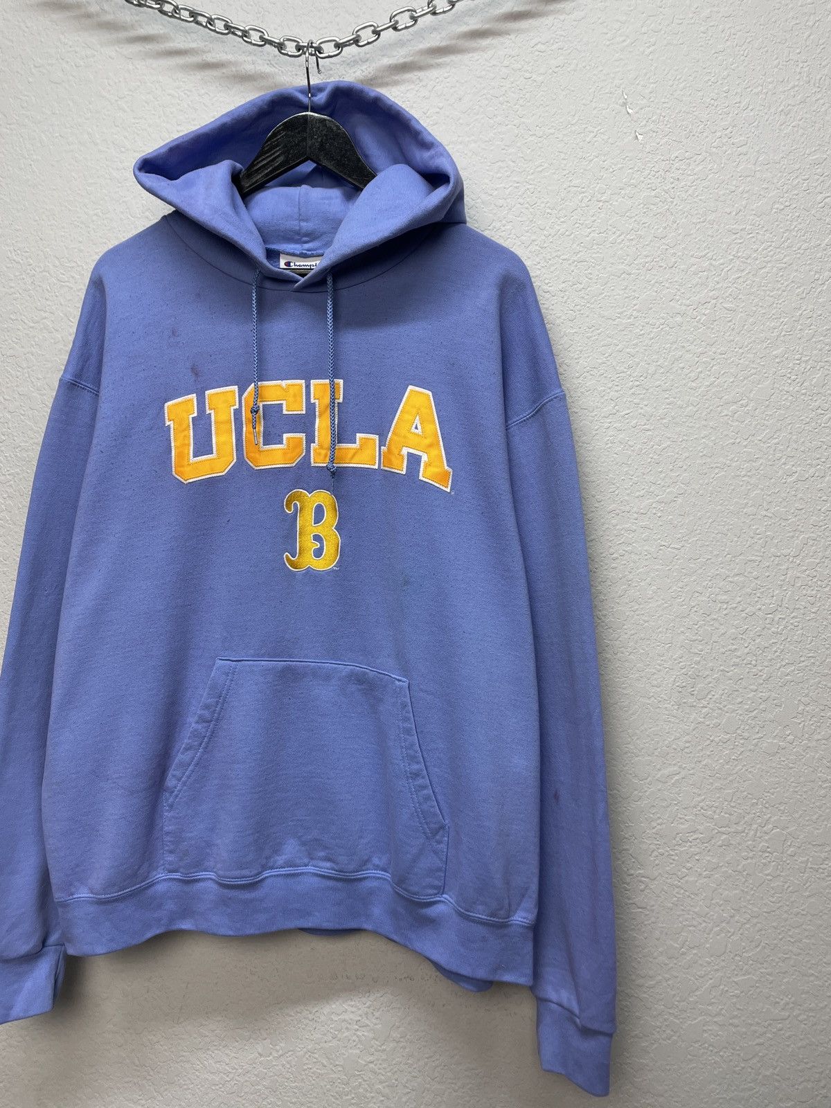 Russell Athletic Archive 90s Champion UCLA University Boxy Fit Hoodie Size US XL / EU 56 / 4 - 3 Thumbnail