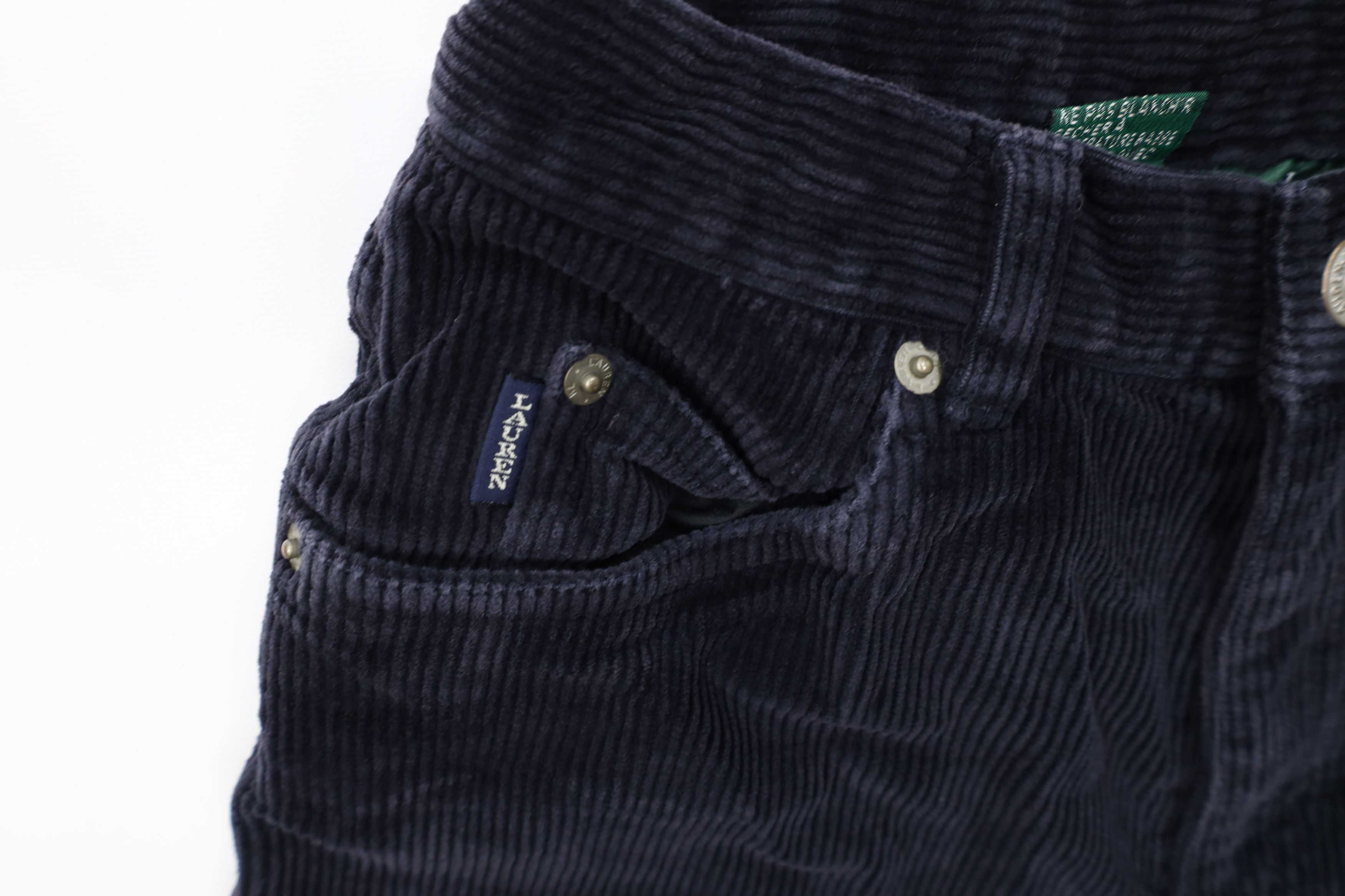 Ralph Lauren Vintage 90s Ralph Lauren Tapered Corduroy Chino Pants Size 27" / US 4 / IT 40 - 6 Thumbnail