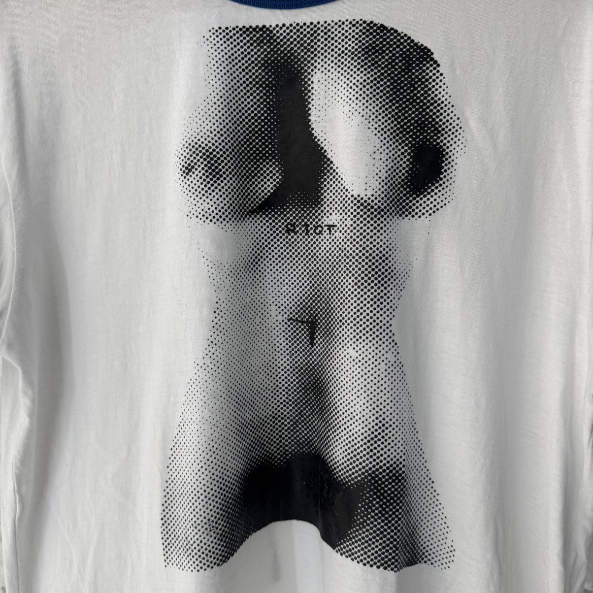 Naked Print Ringer Tee