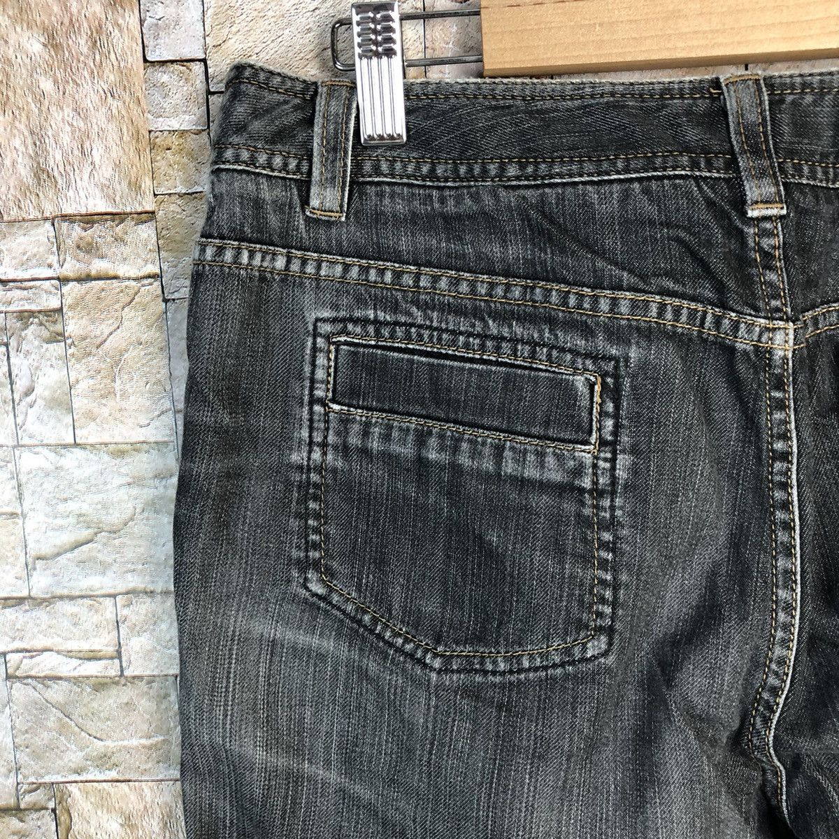 Burberry Burberry Black faded Denim Pants #A431 Size 30" / US 8 / IT 44 - 16 Thumbnail