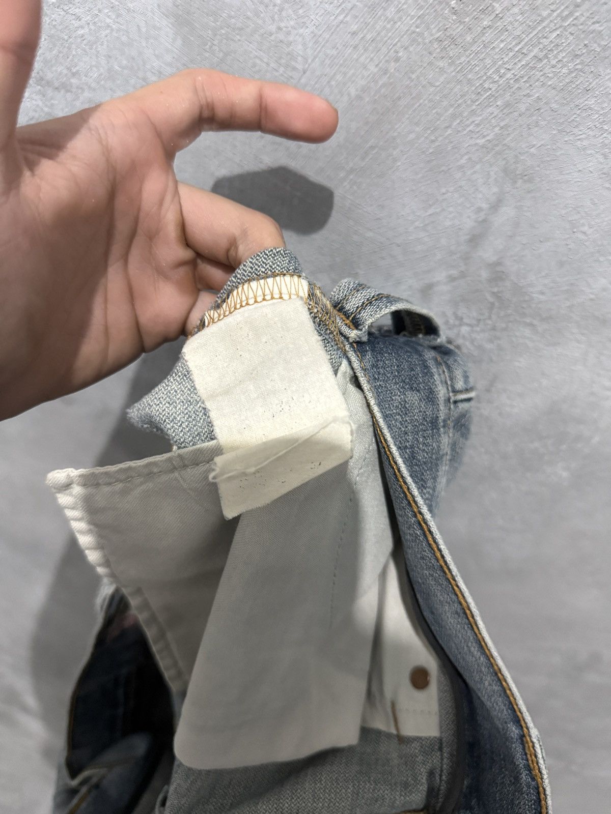Levi's Rare Vintage 2000s Levi’s Straight Cut Jeans Size US 35 - 5 Thumbnail