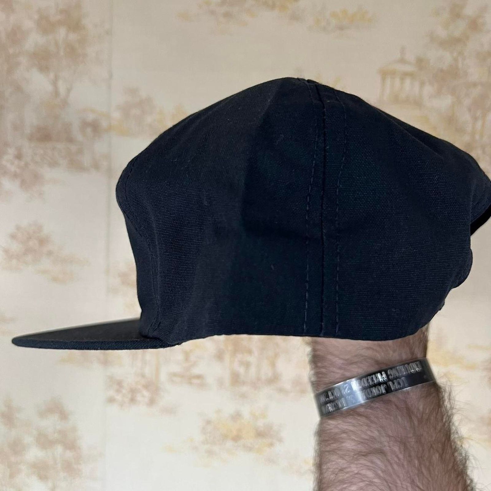 Vintage 80s Air Force Hat | USA Patch Low Crown Snapback | OSFA Size ONE SIZE - 3 Thumbnail