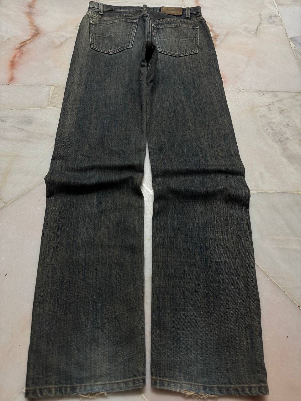 If Six Was Nine VINTAGE GOLD RUSH FADE RUSTY WIDE DARK JEANS JAPAN Size US 28 / EU 44 - 12 Thumbnail