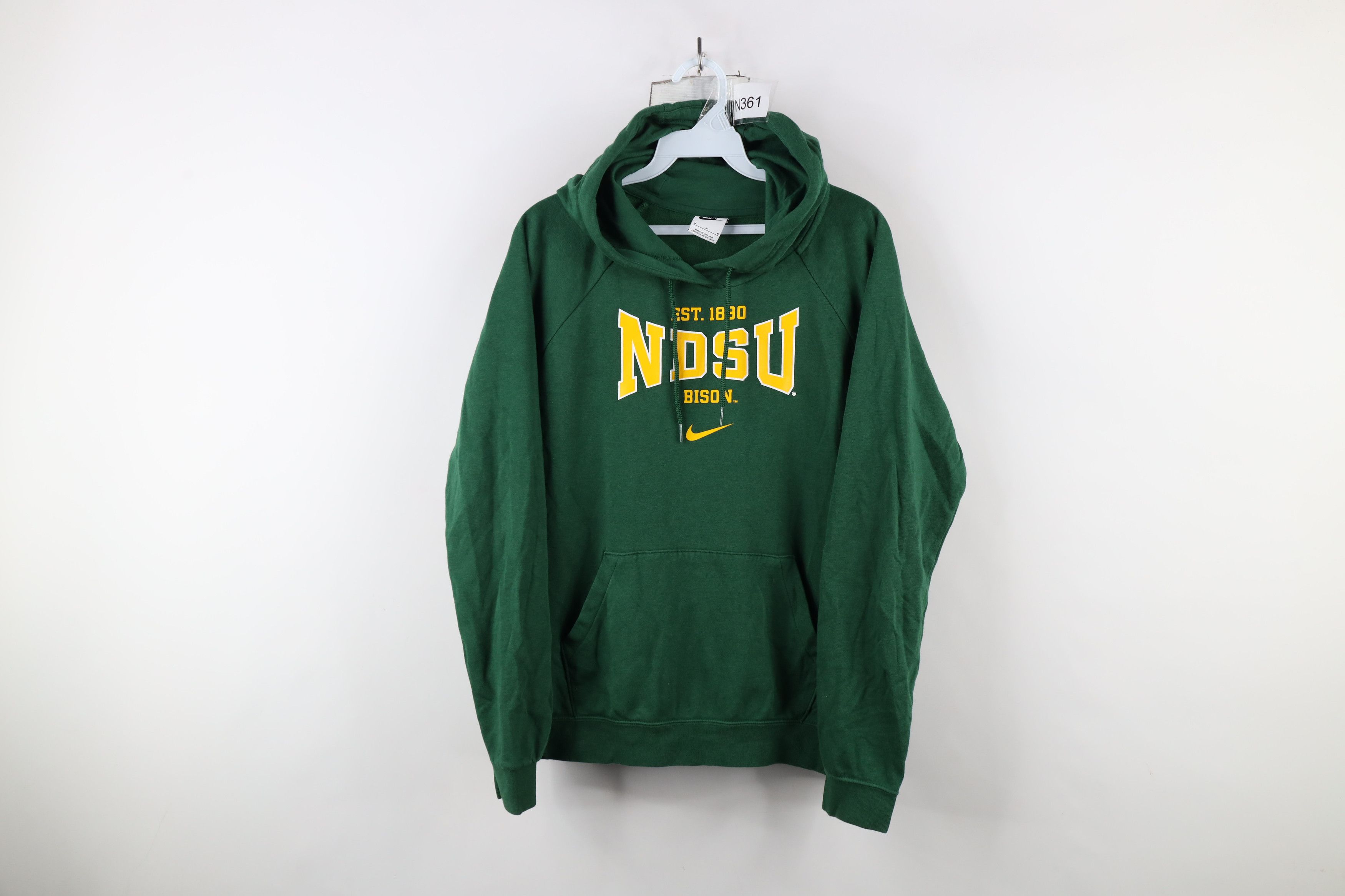 Nike × Vintage Vintage Nike Scott Center Swoosh North Dakota State Hoodie Size M / US 6-8 / IT 42-44 - 1 Thumbnail