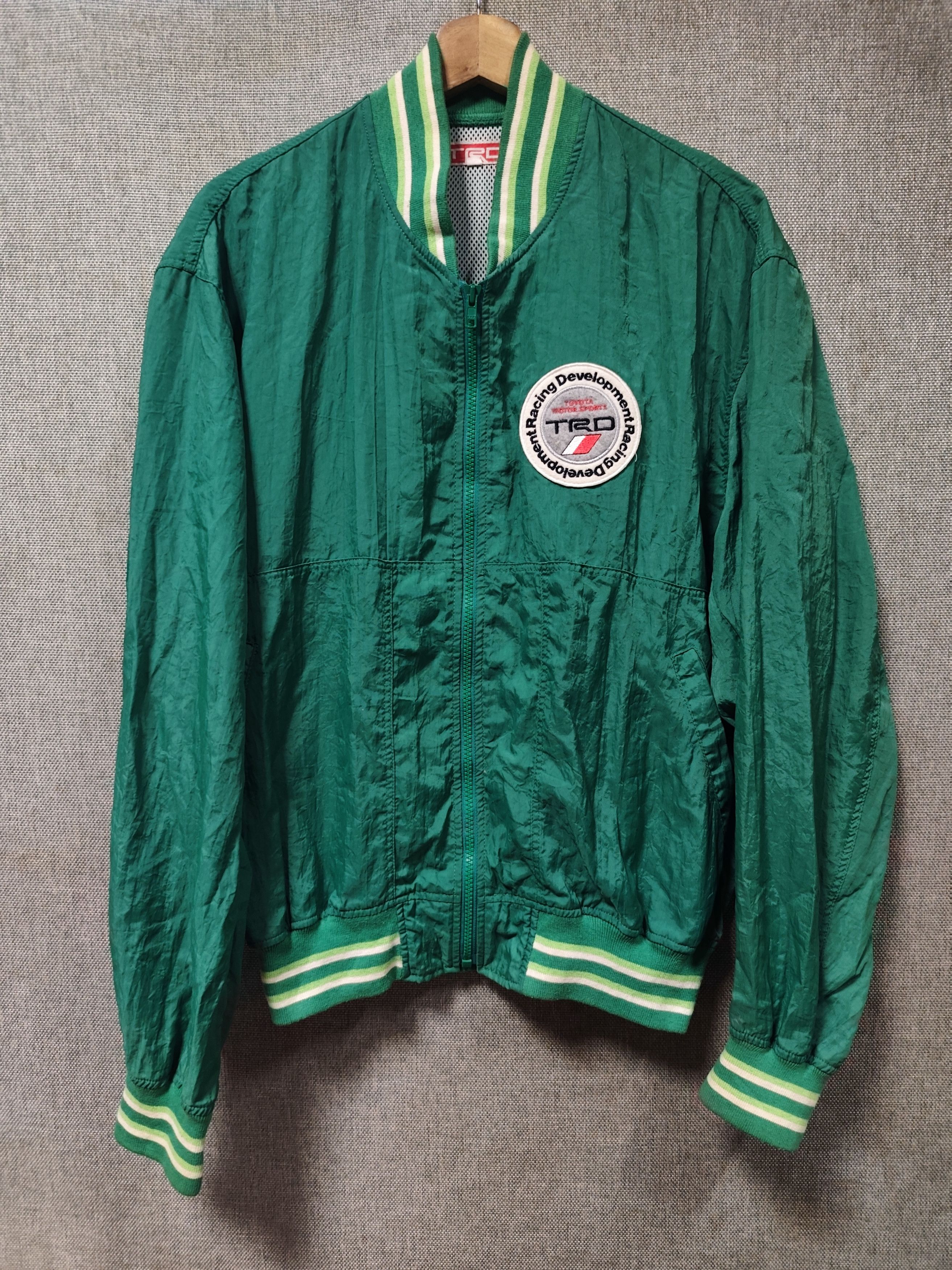 Vintage Vintage 90s Toyota TRD Zipper Jacket Motorsport Racing Team Size US L / EU 52-54 / 3 - 2 Thumbnail