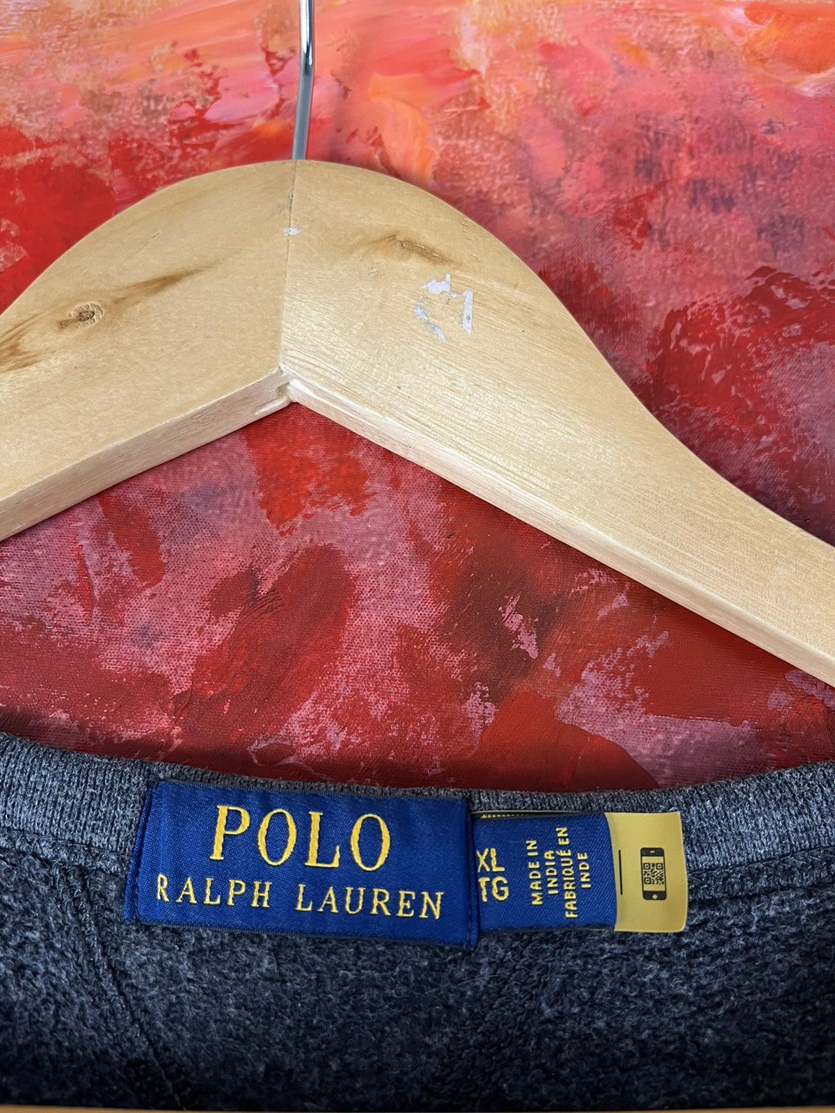Polo Ralph Lauren Polo Ralph Lauren Gray Sweatshirt Men’s Size L Size US XL / EU 56 / 4 - 3 Thumbnail