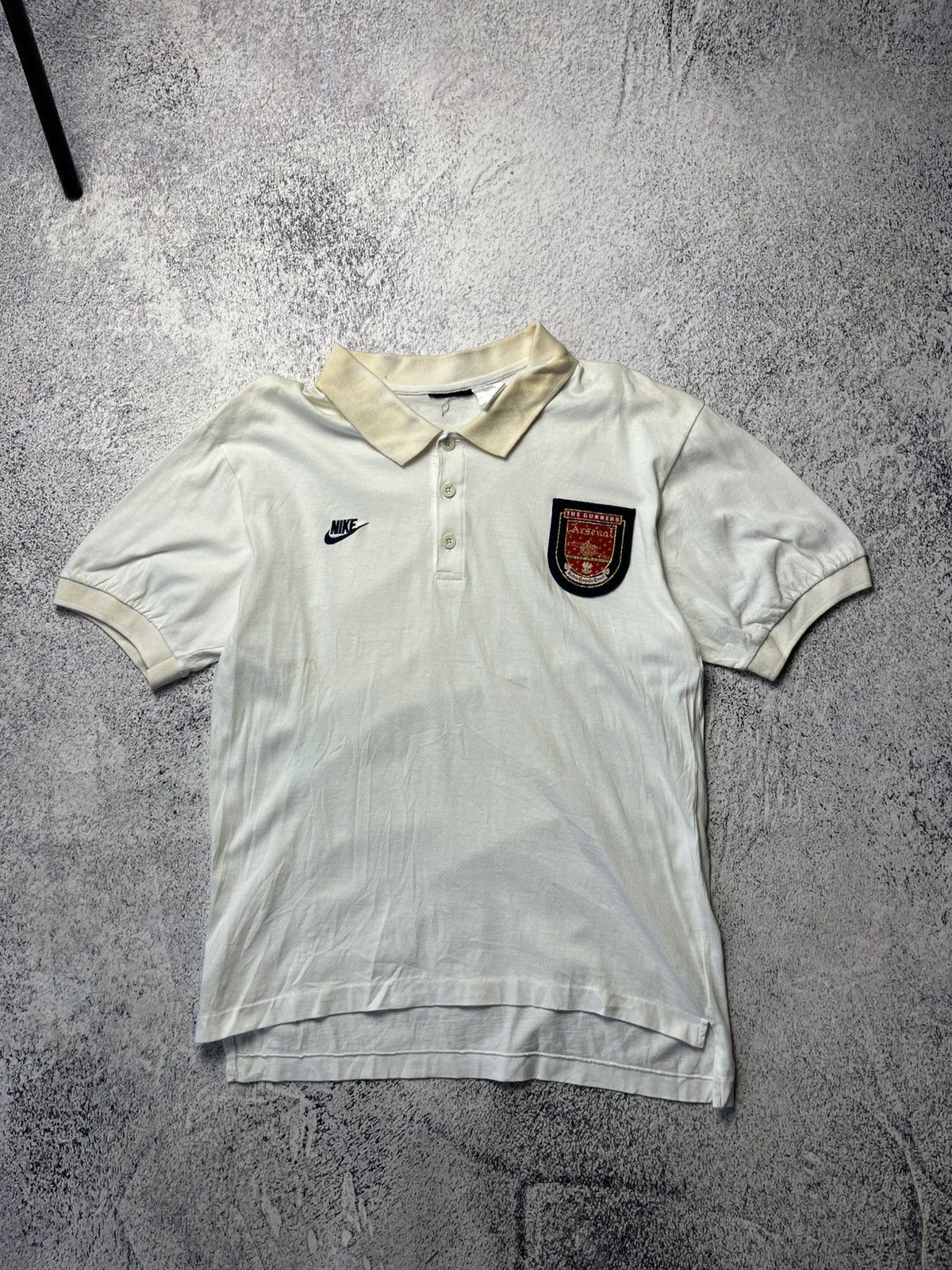 Nike Vintage Nike Arsenal Distressed Palo Sportswear Size S Size US S / EU 44-46 / 1 - 1 Thumbnail