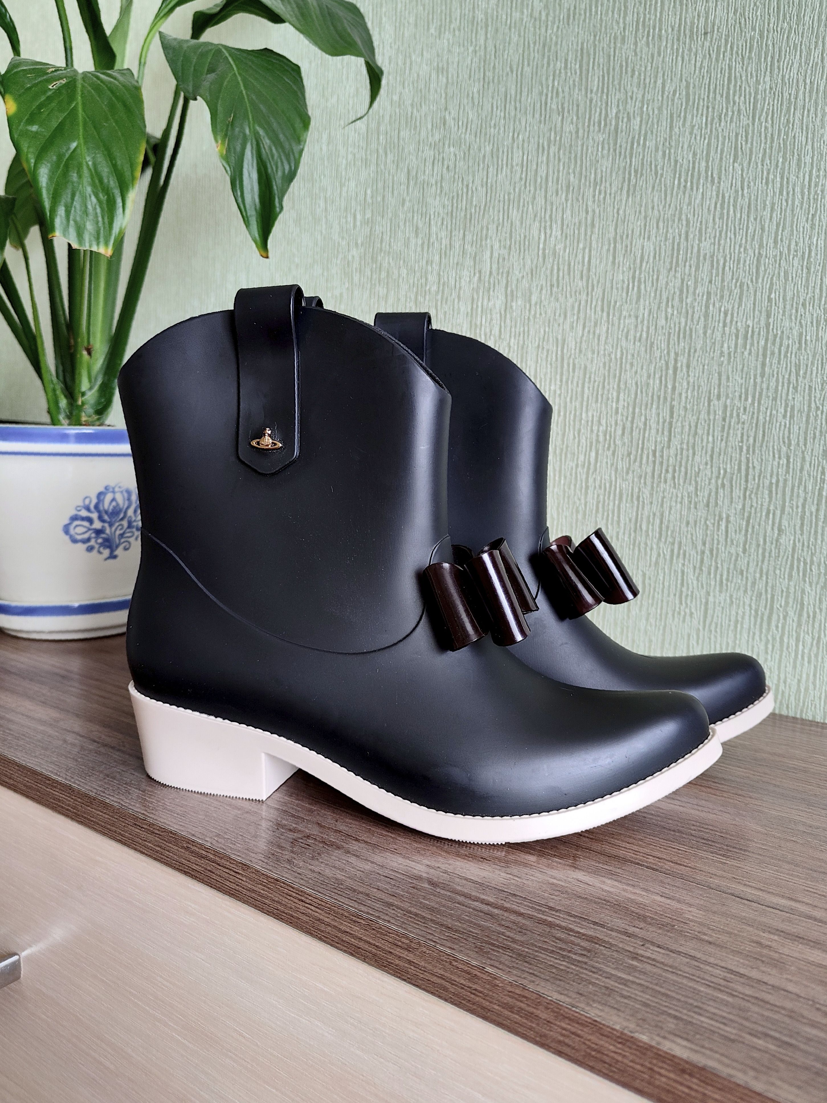 Vivienne westwood×Melissa レインブーツ vivienne westwood×Melissa レインブーツ 美品 メリッサ レイン