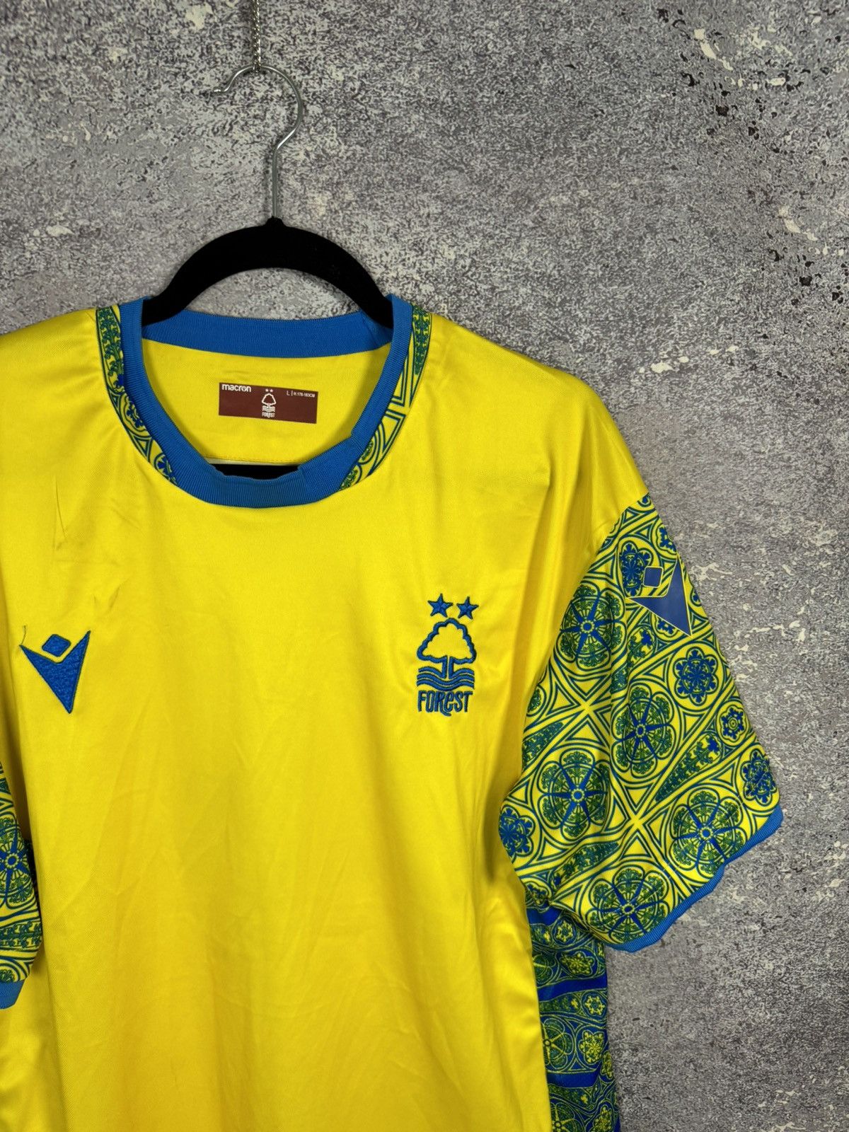 Macron × Vintage Vintage Nottingham Forest 2022/23 Macron Jersey Blokcore Size US L / EU 52-54 / 3 - 3 Thumbnail