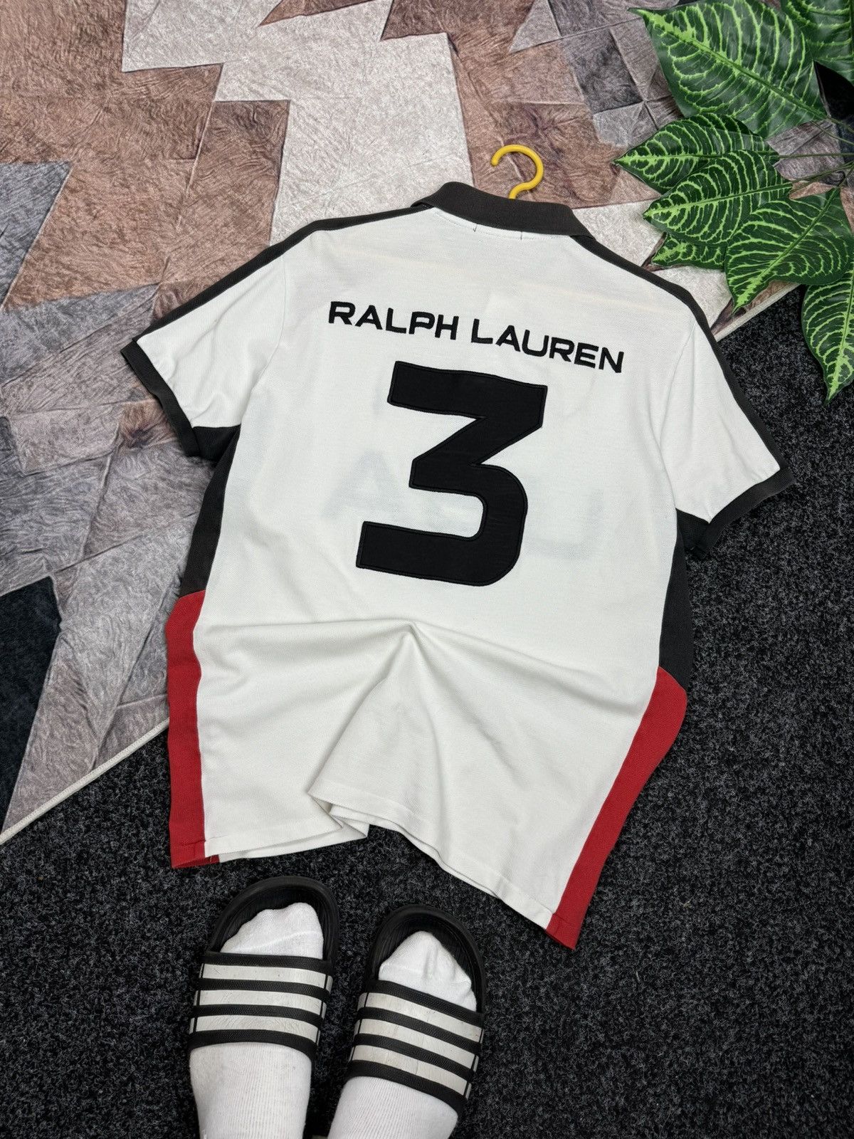 Polo Ralph Lauren POLO T-SHIRT WITH A HUGE LOGO USA 🇺🇸 POLO RALPH LAUREN SIZE M Size US M / EU 48-50 / 2 - 24 Thumbnail