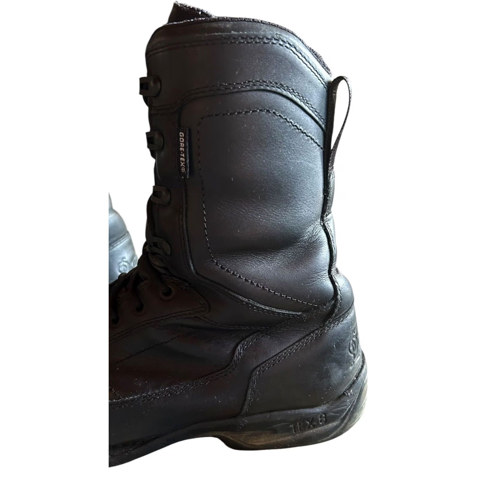 Danner Danner Men 10.5 D Striker Torrent 8" TFX-8 Tactical Side Zip Boot Black Gore-Tex Boots Size US 11 / EU 44 - 3 Thumbnail