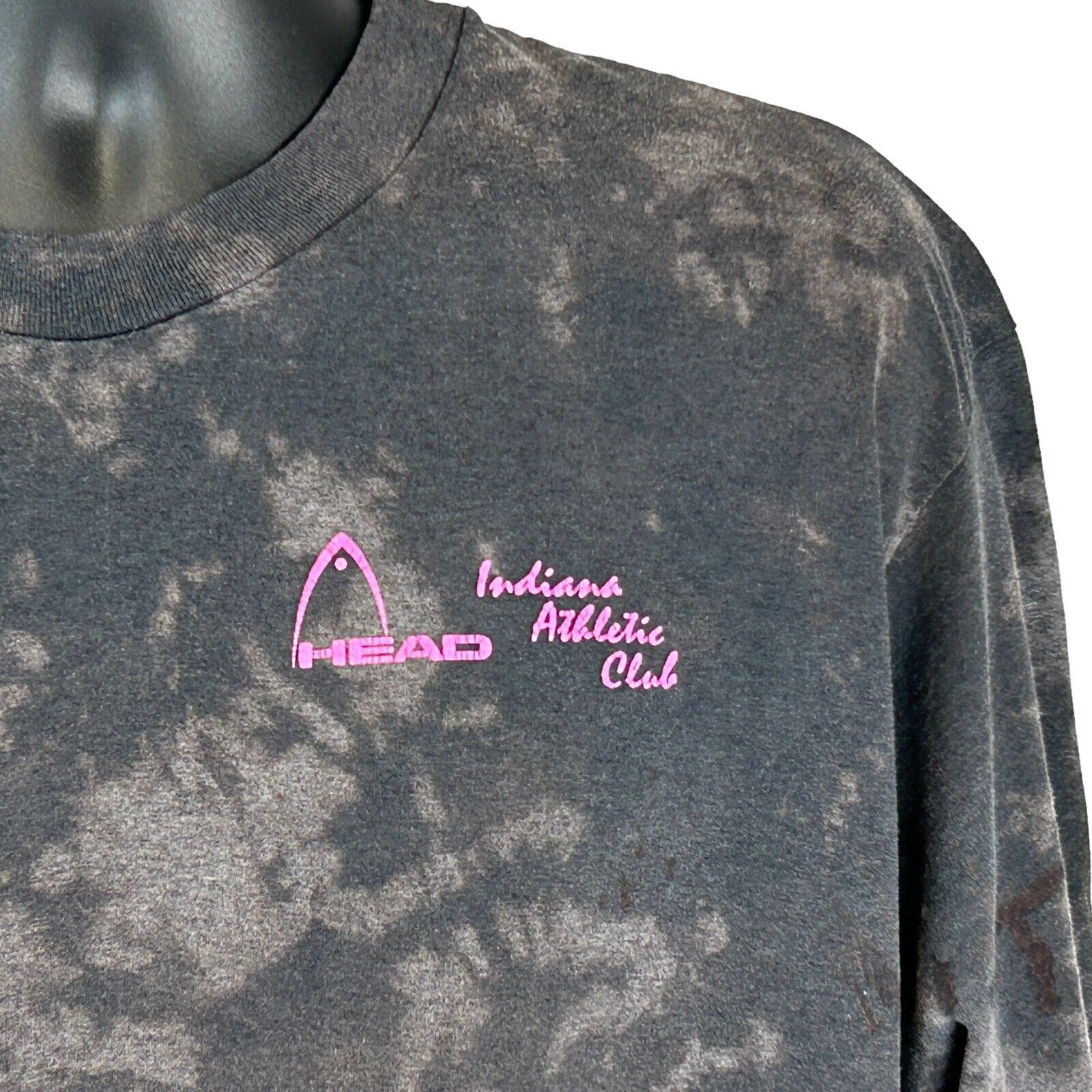 Hanes Vintage 80s Racquetball Indiana Athletic Club T Shirt XL Size US XL / EU 56 / 4 - 7 Thumbnail