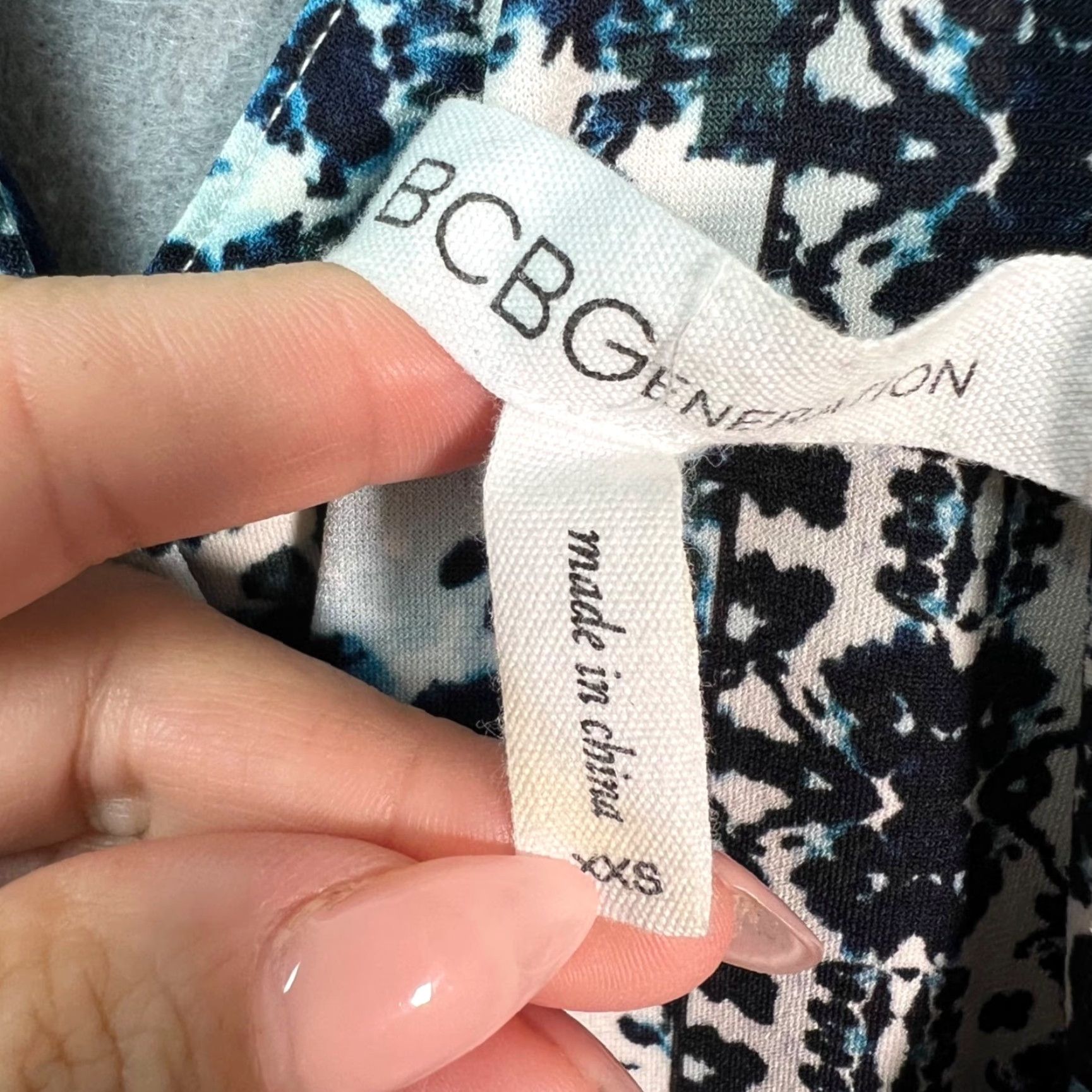 BCBGeneration BCBGGeneration Womens XXS Floral & Geometric Print Sleeveless Mini Dress Size XXS / US 00 / IT 34 - 3 Thumbnail