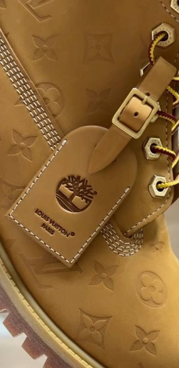 Louis Vuitton Louis Vuitton x Timberland 6-inch Boots. Limited edition Size US 12 / EU 45 - 3 Thumbnail