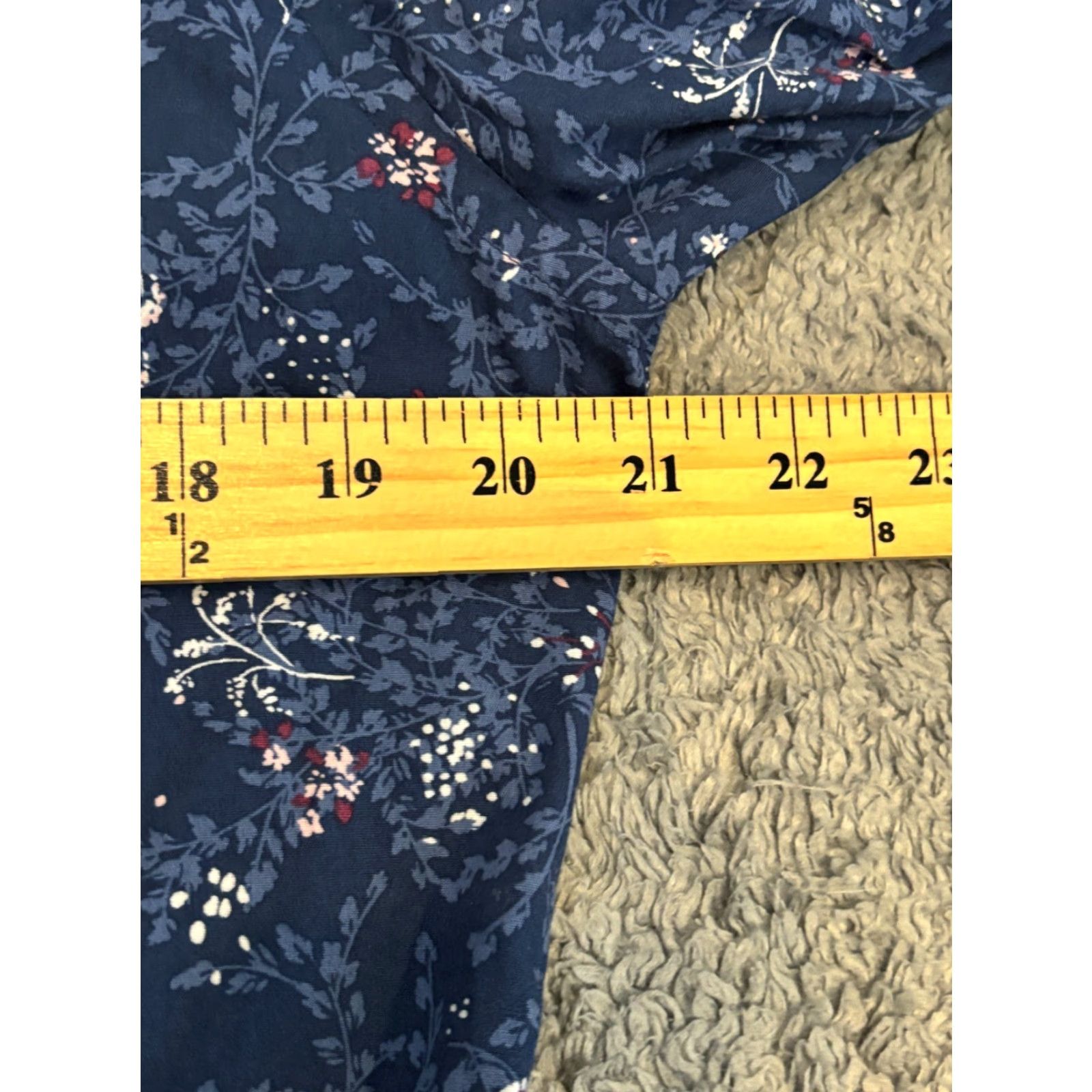 Express VINTAGE? No. Express Shirt Mens Medium 15-15.5 Slim Fit Bue Floral Print Long Sleeve Button Size US M / EU 48-50 / 2 - 3 Thumbnail