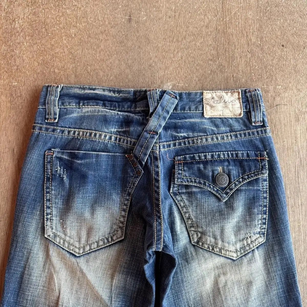 Jean LOLITA JEANS JAPAN WIDE LEG MUDWASH BAGGY DENIM PANTS SIZE M Size US 31 - 15 Thumbnail